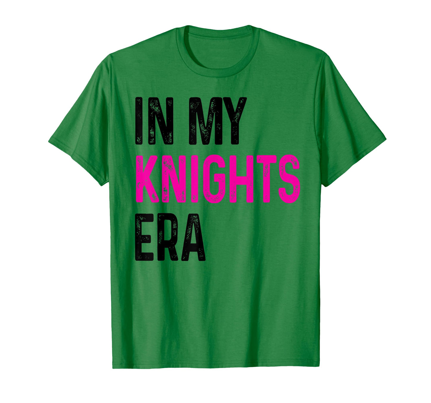 In My Knights Era Back to School Spirit Game Retro Groovy T-Shirt