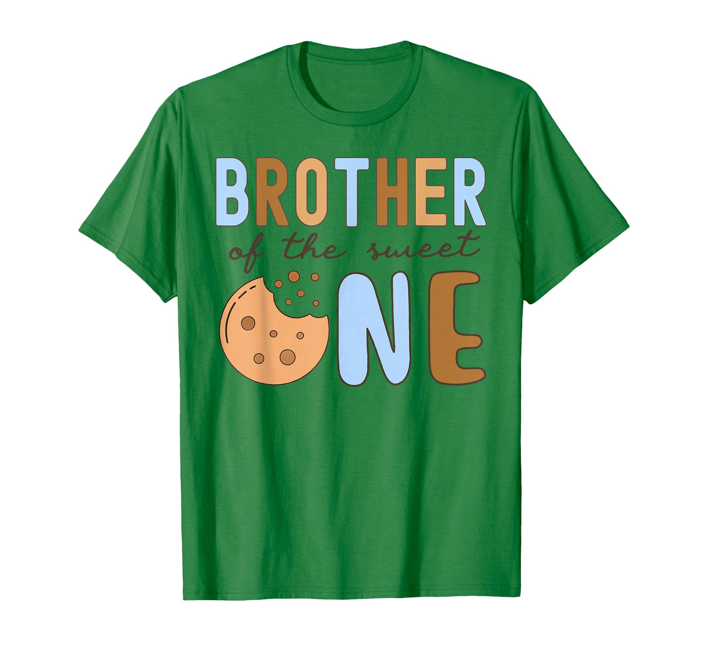 Brother Of The Sweet One Cookies and Milk Birthday Family T-Shirt