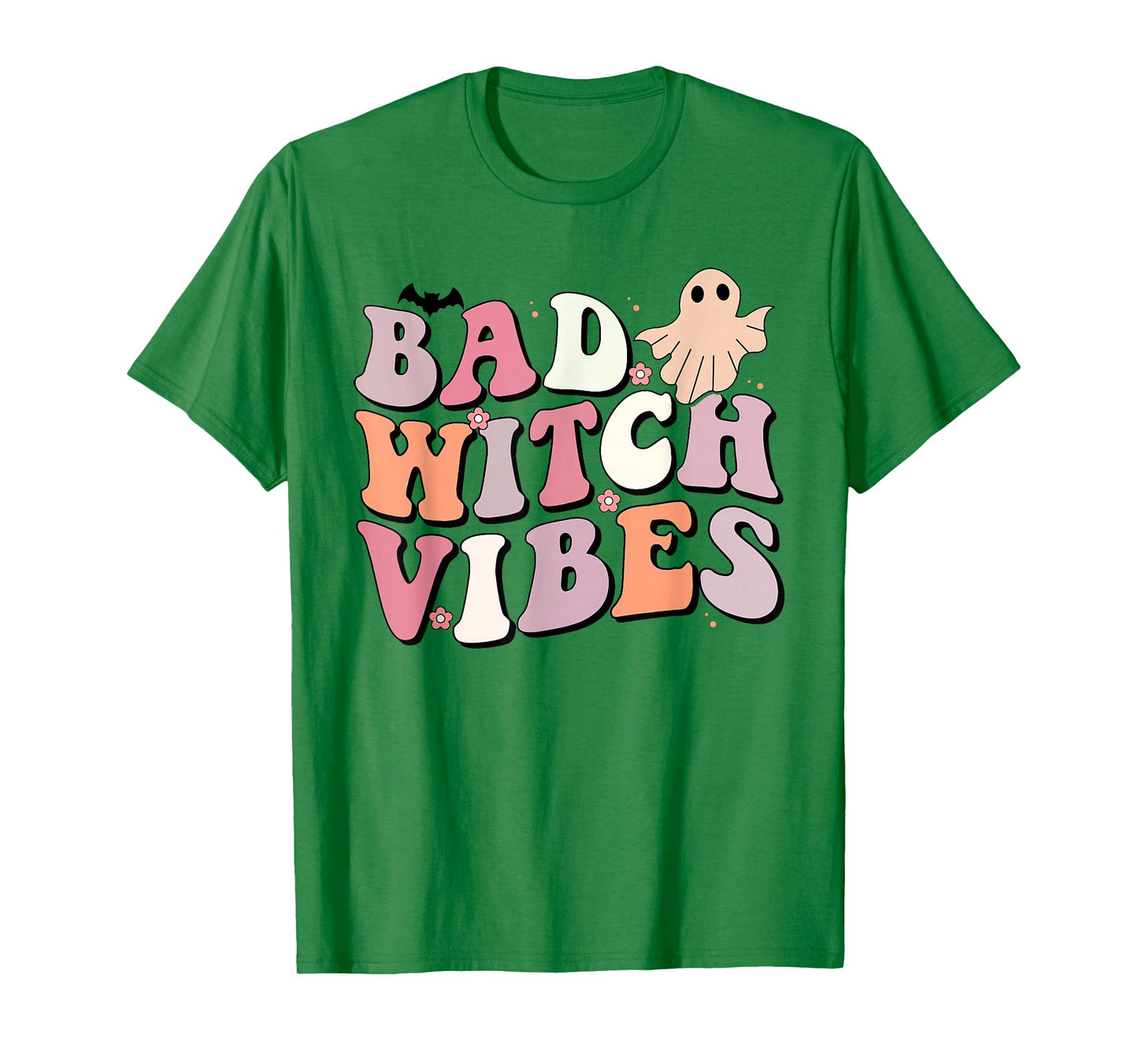 Bad Witch Vibes Retro Aesthetic T-Shirt
