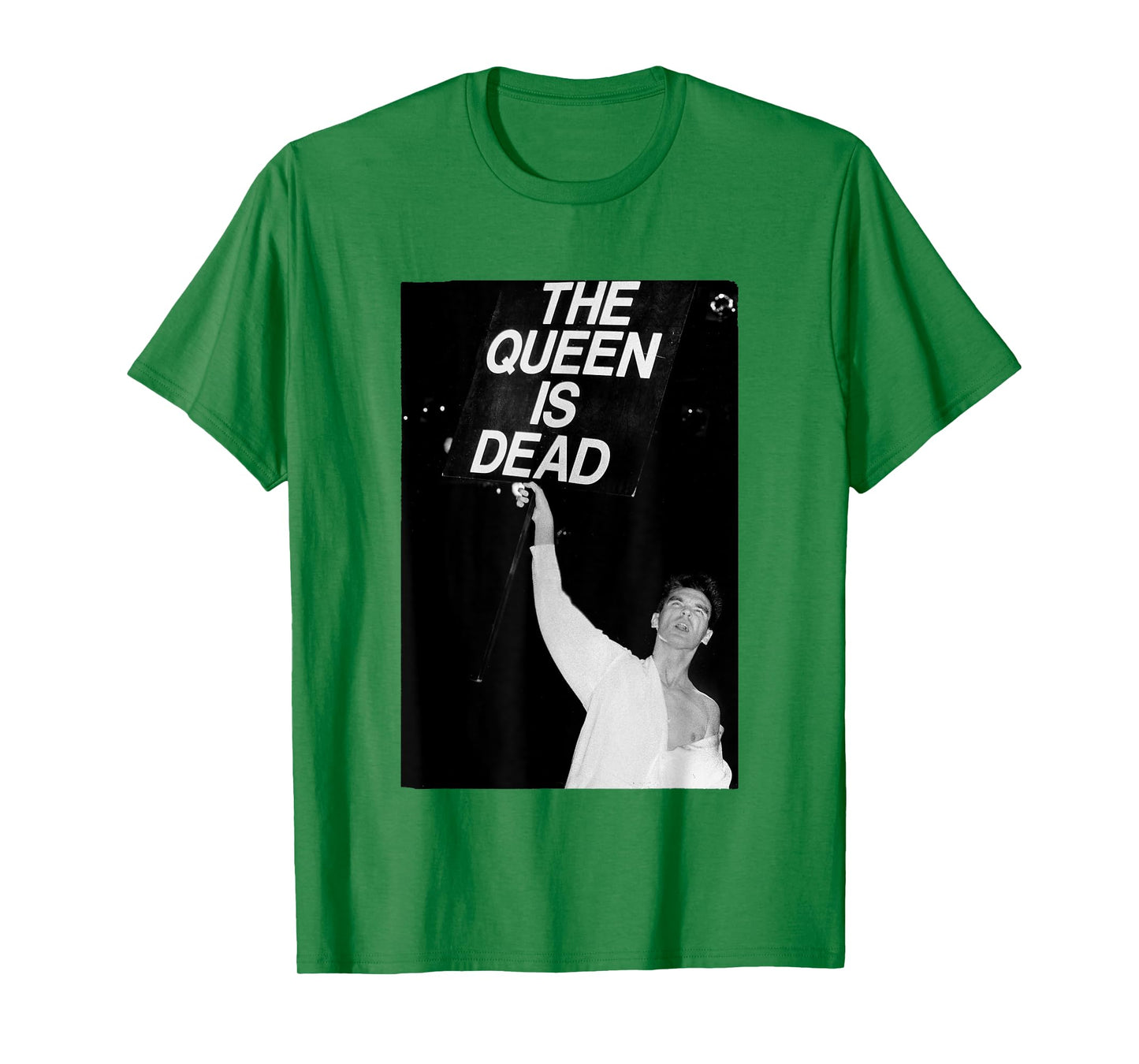 The Smiths Morrissey Queen Is Dead Sign By Stephen Wright T-Shirt