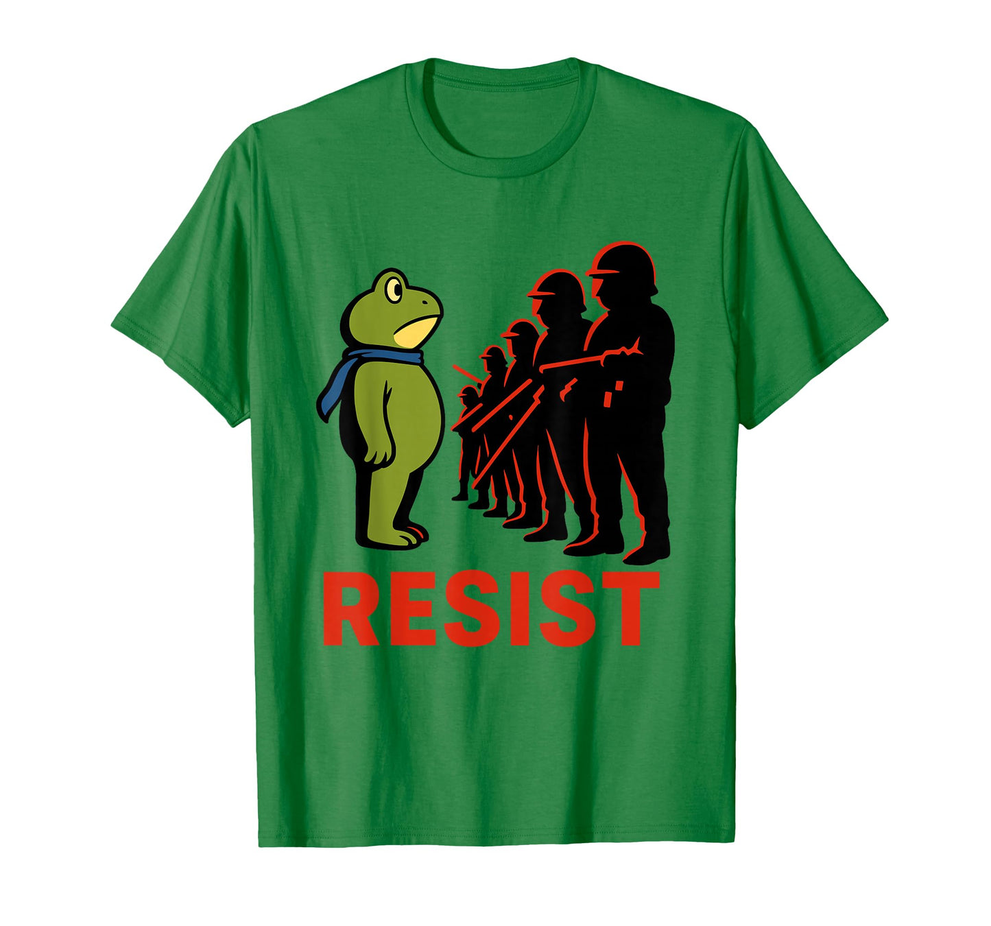 Vintage Portland 2025 Resist Portland Frog Protest Men Women T-Shirt