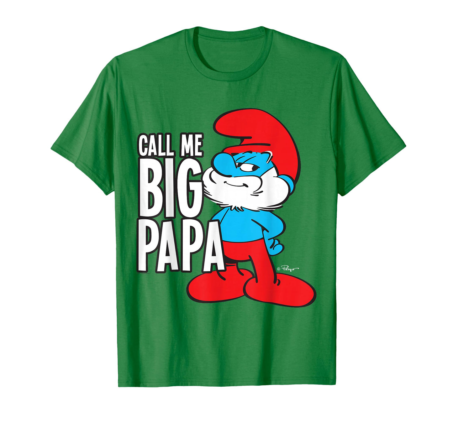 The Smurfs Call Me Big Papa T-Shirt