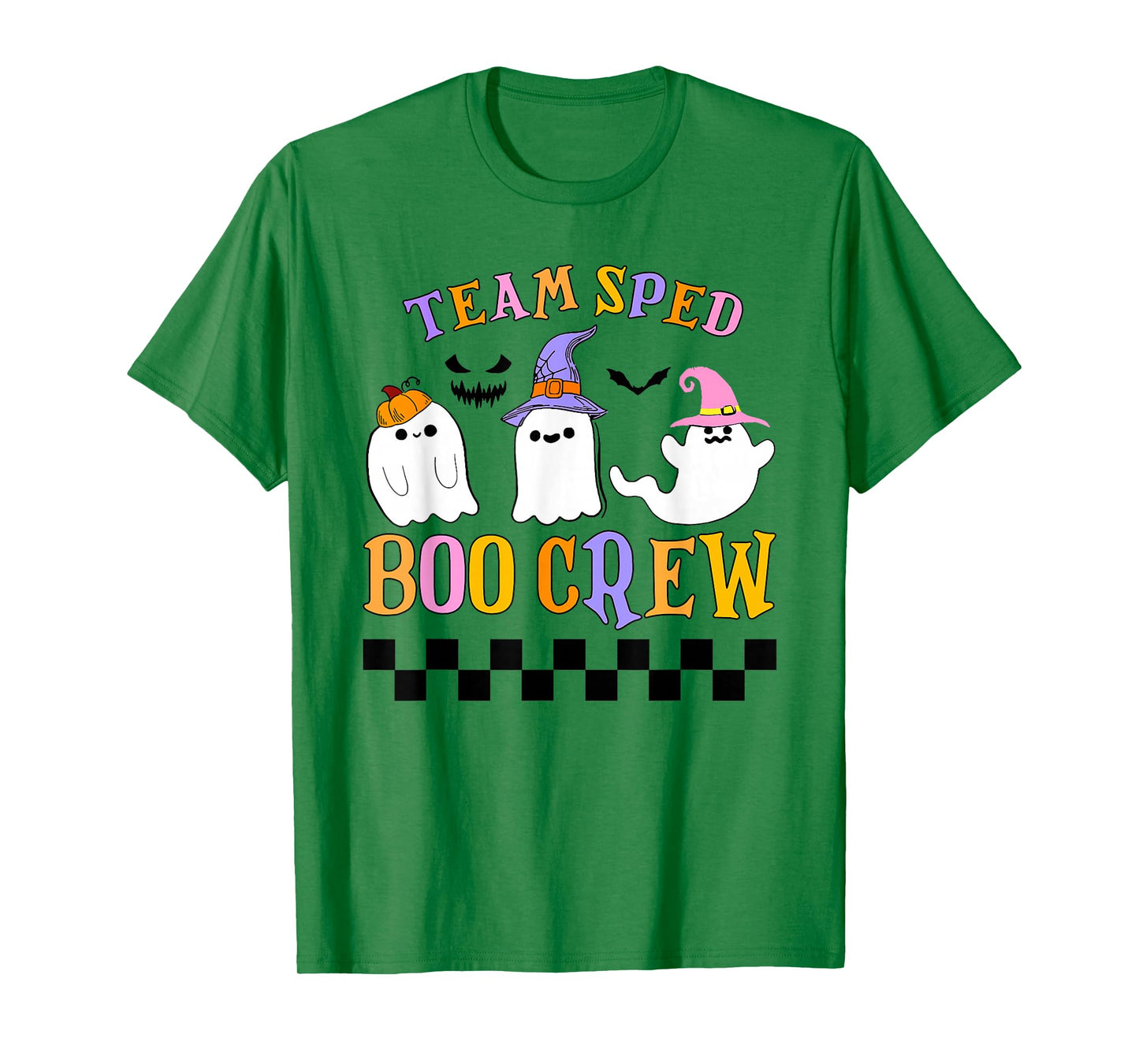Team Sped Boo Crew Halloween Ghosts T-Shirt