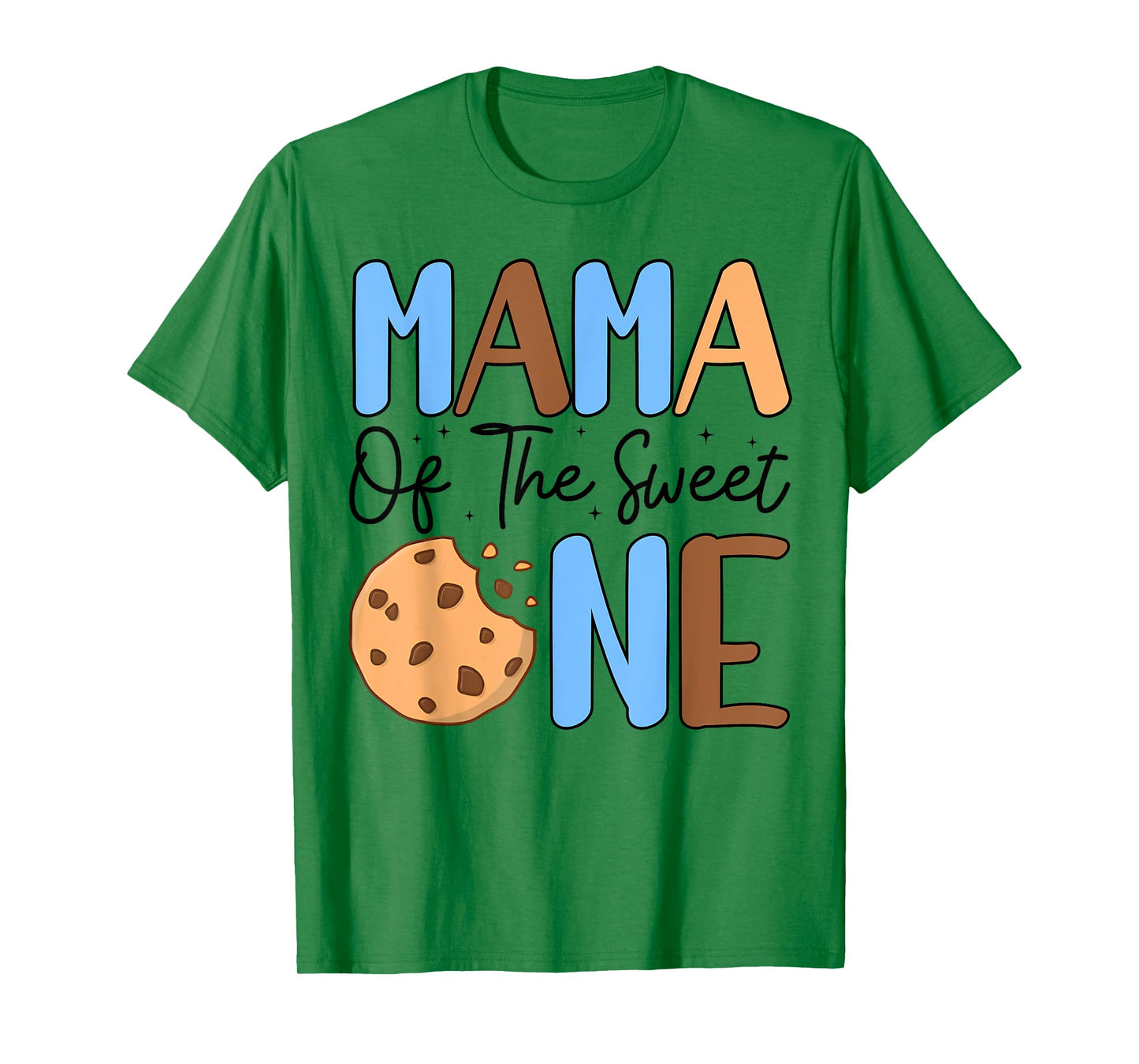 Mama Of The Sweet One Cookies & Milk 1st Birthday Family T-Shirt