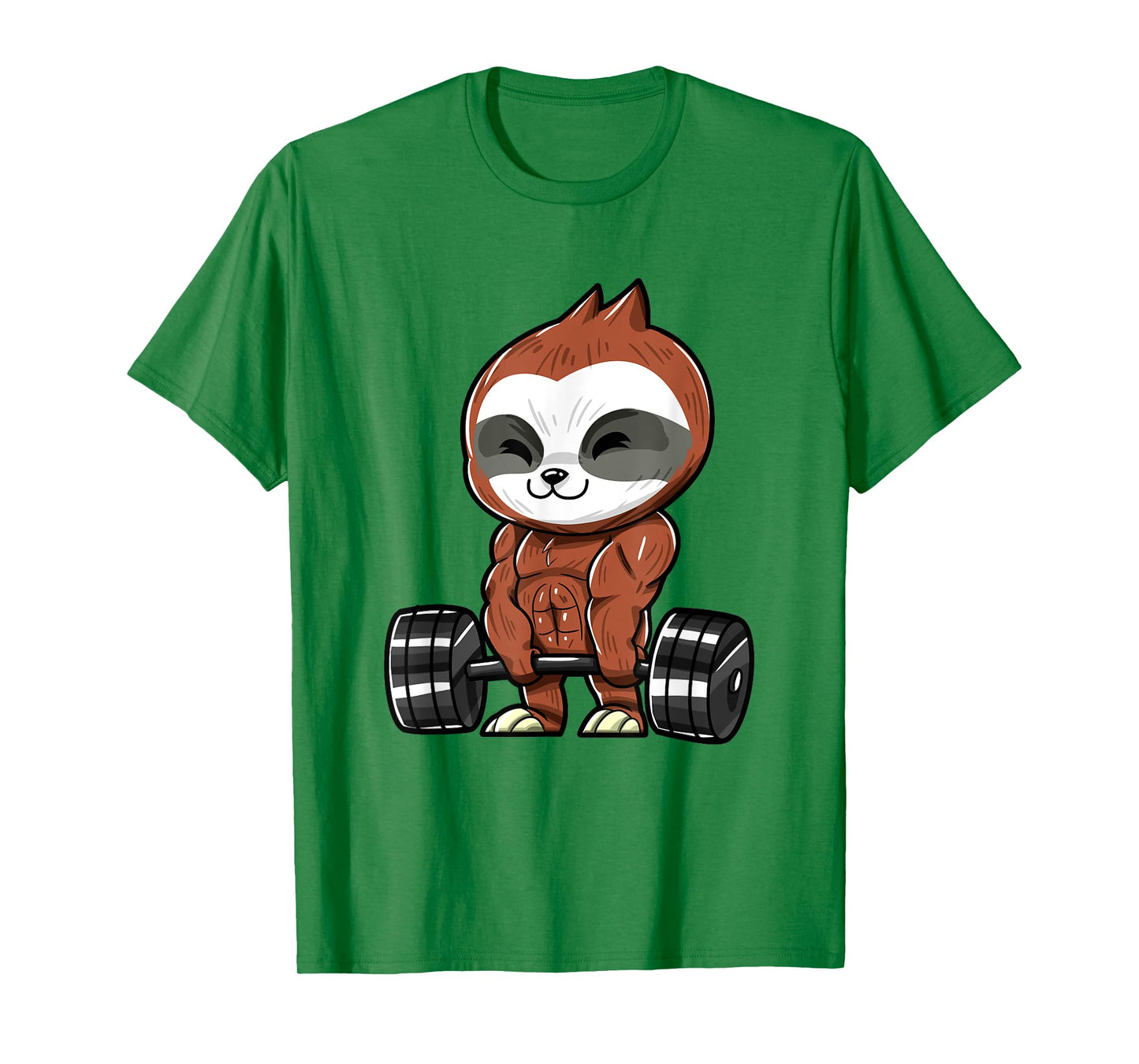 Funny Workout Gym Sloth Fitness Bodybuilding T-Shirt