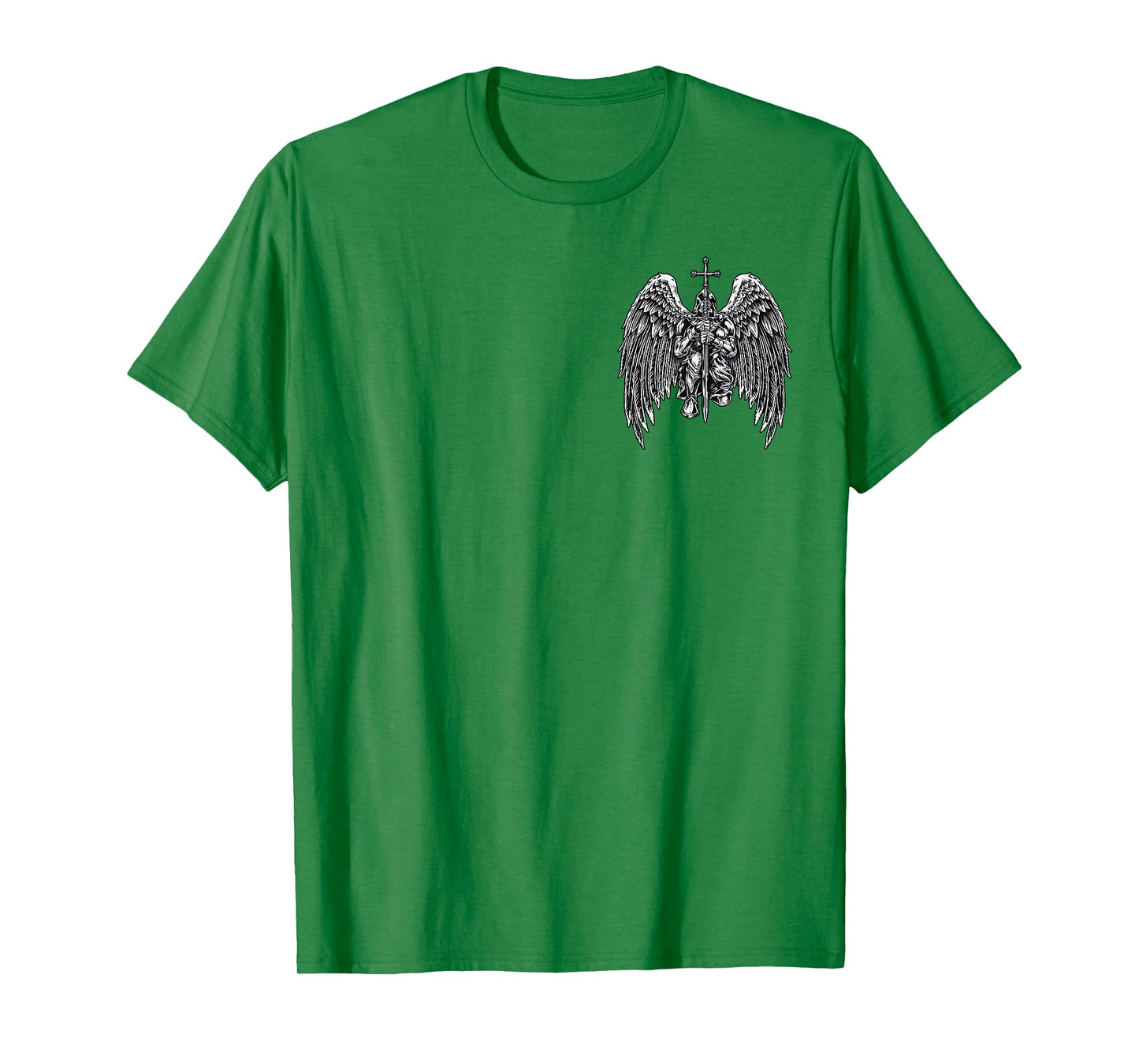 Saint Michael Defend Us In Battle (2 Sides) T-Shirt