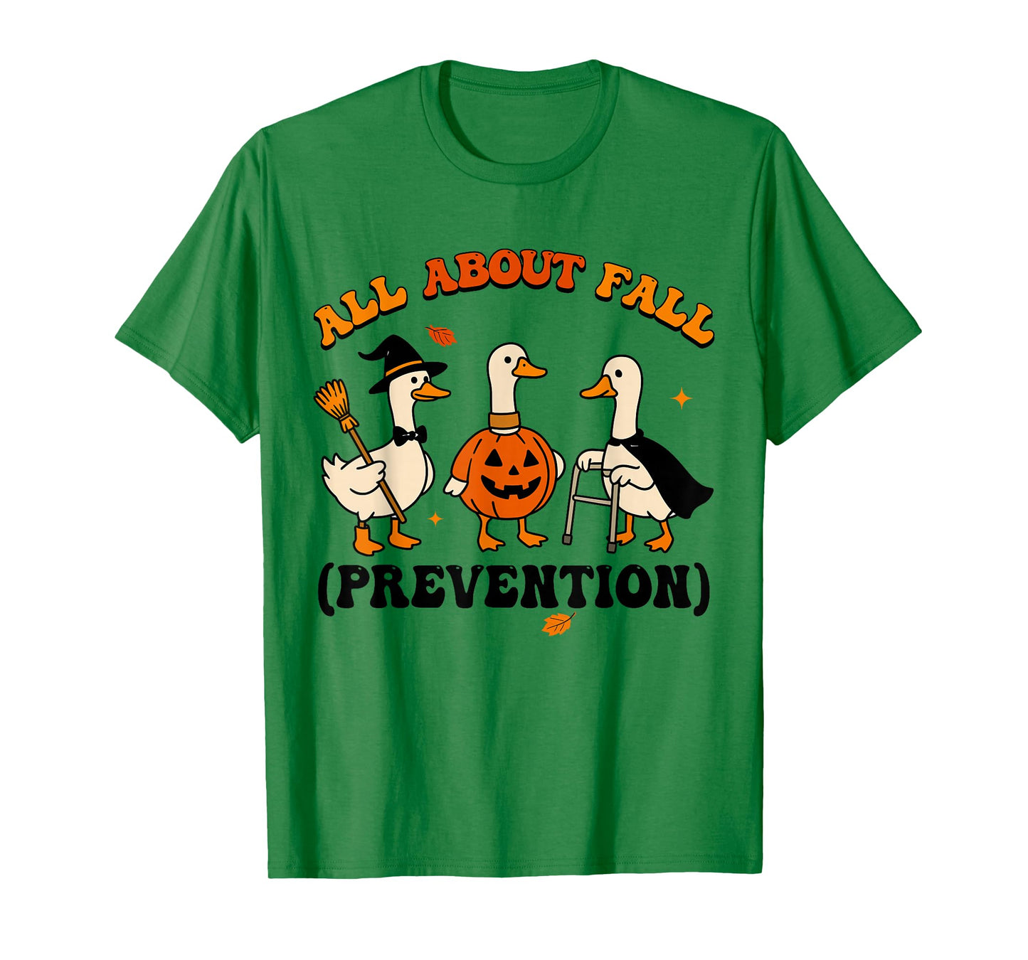 Retro All About Fall Prevention Silly Goose Physical Therapy T-Shirt