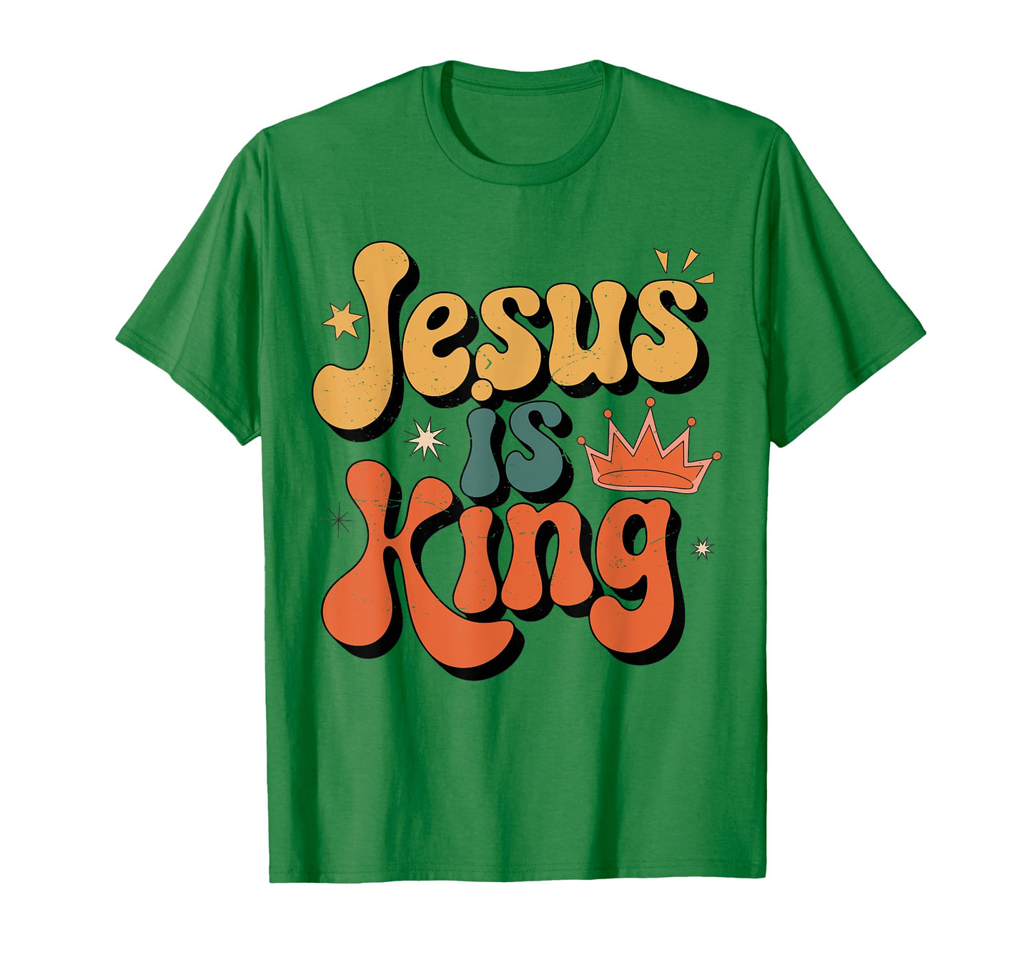 Toddler Jesus is King Christian Kid Boy Good God Son Brother T-Shirt