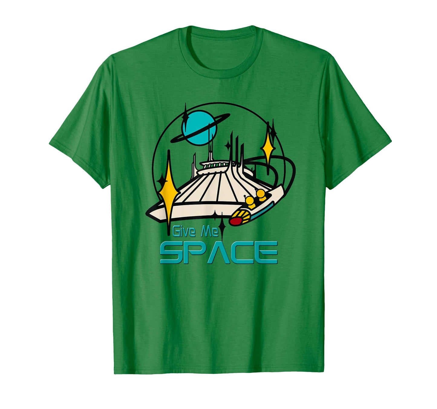 Give Me Space, Mountain Ride, Theme Park, Tomorrow, Retro T-Shirt
