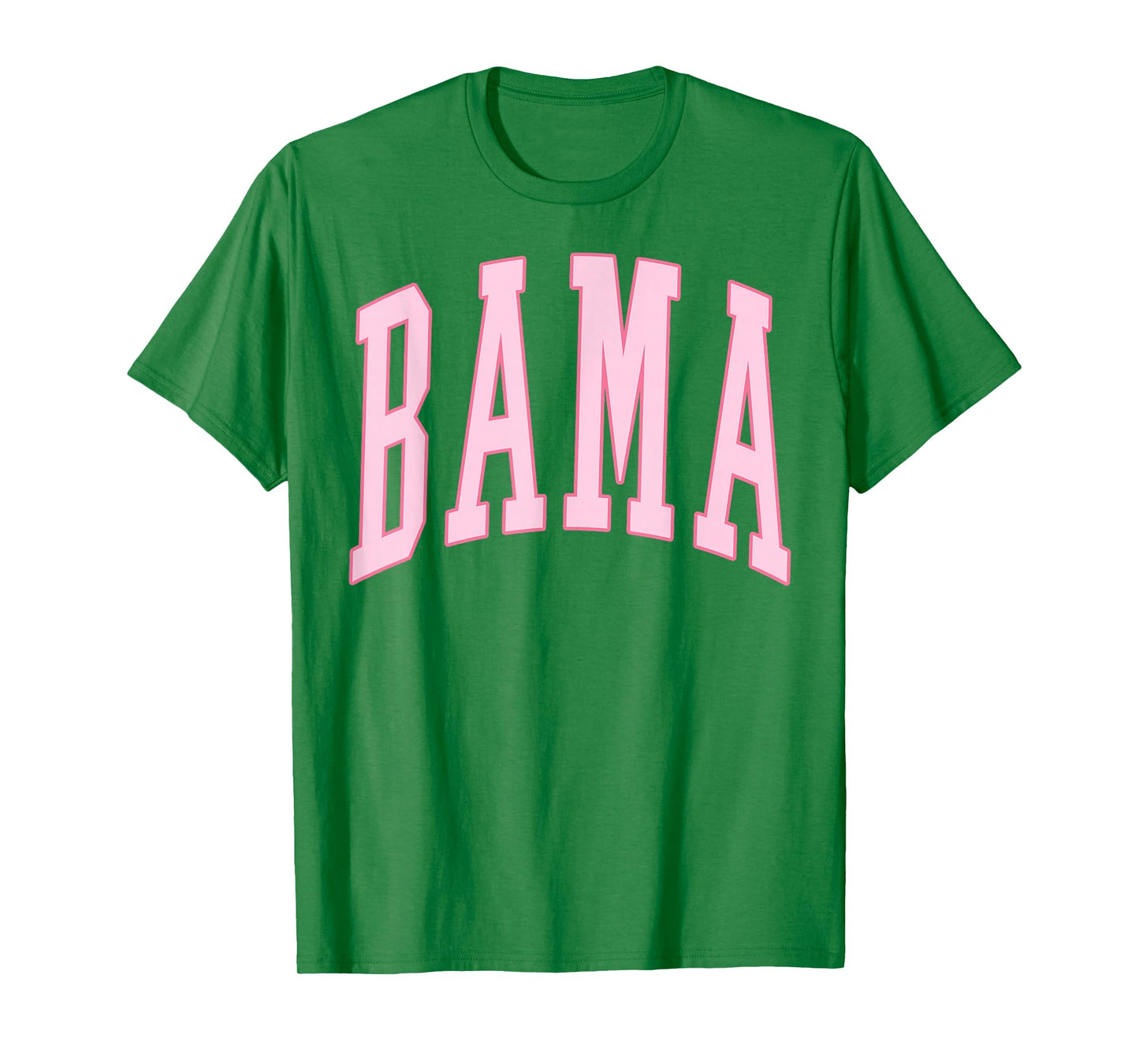 Alabama Bama Vintage Preppy Varsity Pink Sports T-Shirt