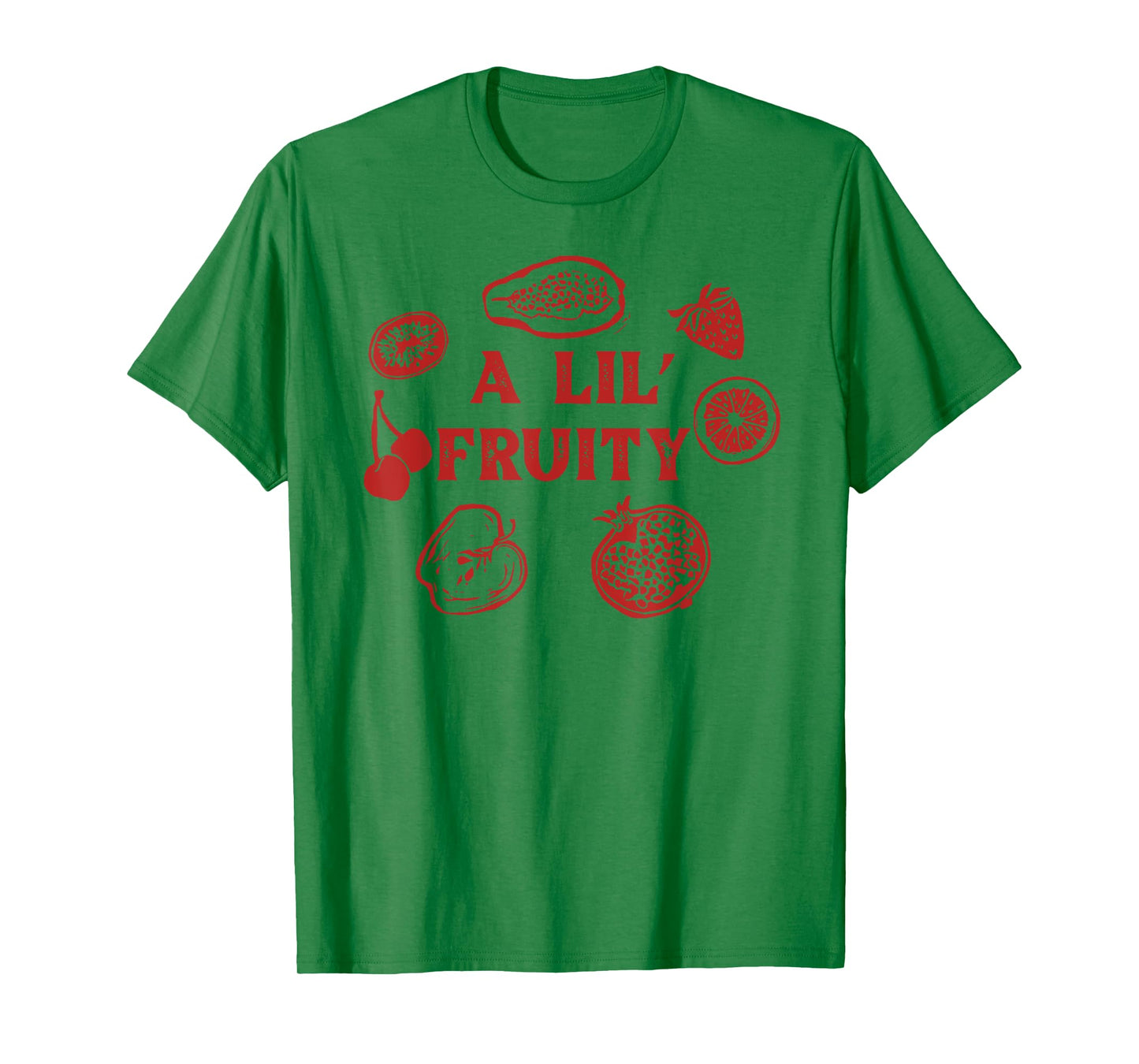 Lil Fruity Retro Style Fruits Lesbian Gay LGBTQ Pride Month T-Shirt