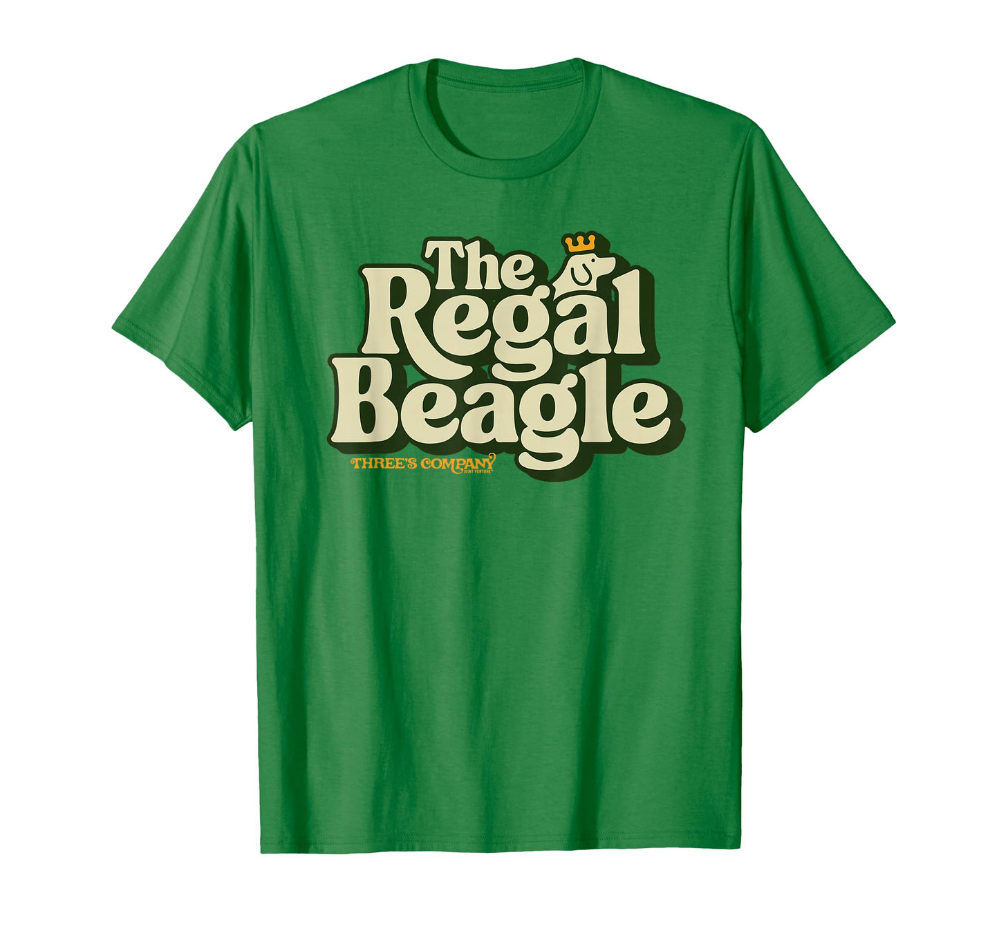The Regal Beagle Vintage Three's Company 1980's Logo T-Shirt