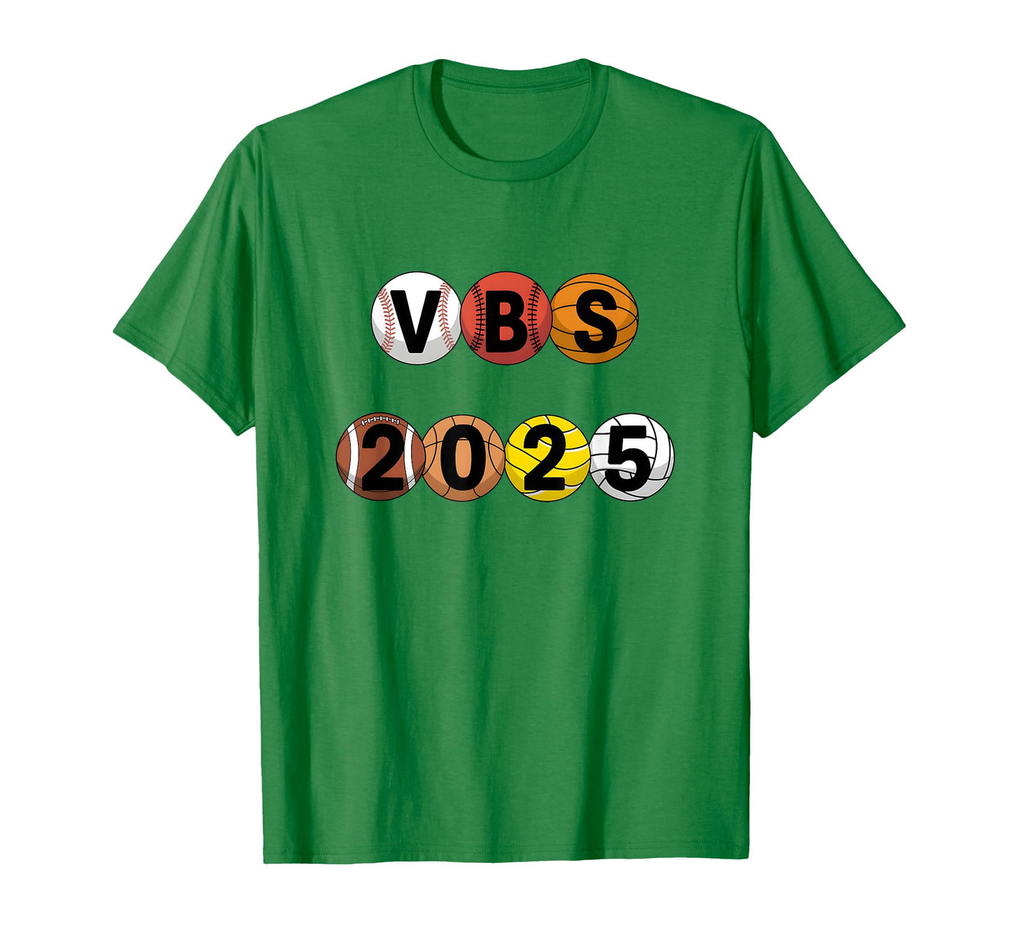 VBS Team 2025 Vacation Bible School Sports Fun VBS T-Shirt