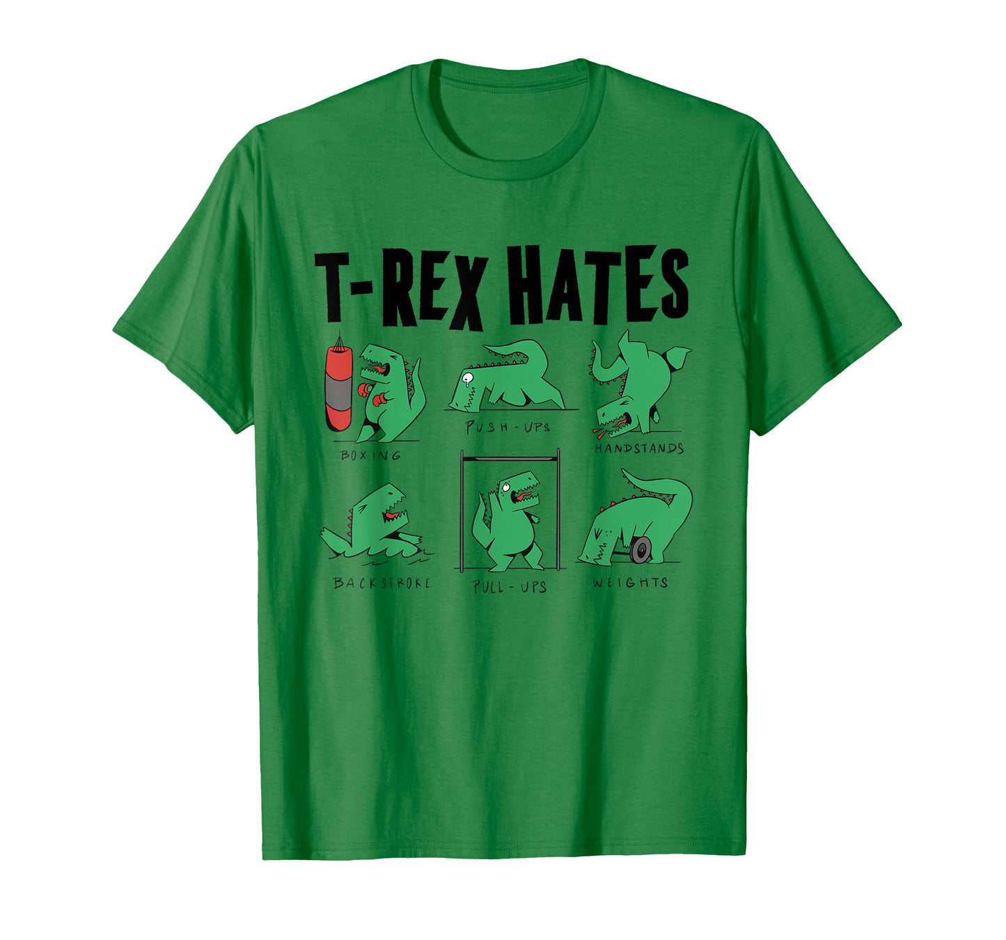 The struggle is real funny T-Rex gym workout T-Shirt
