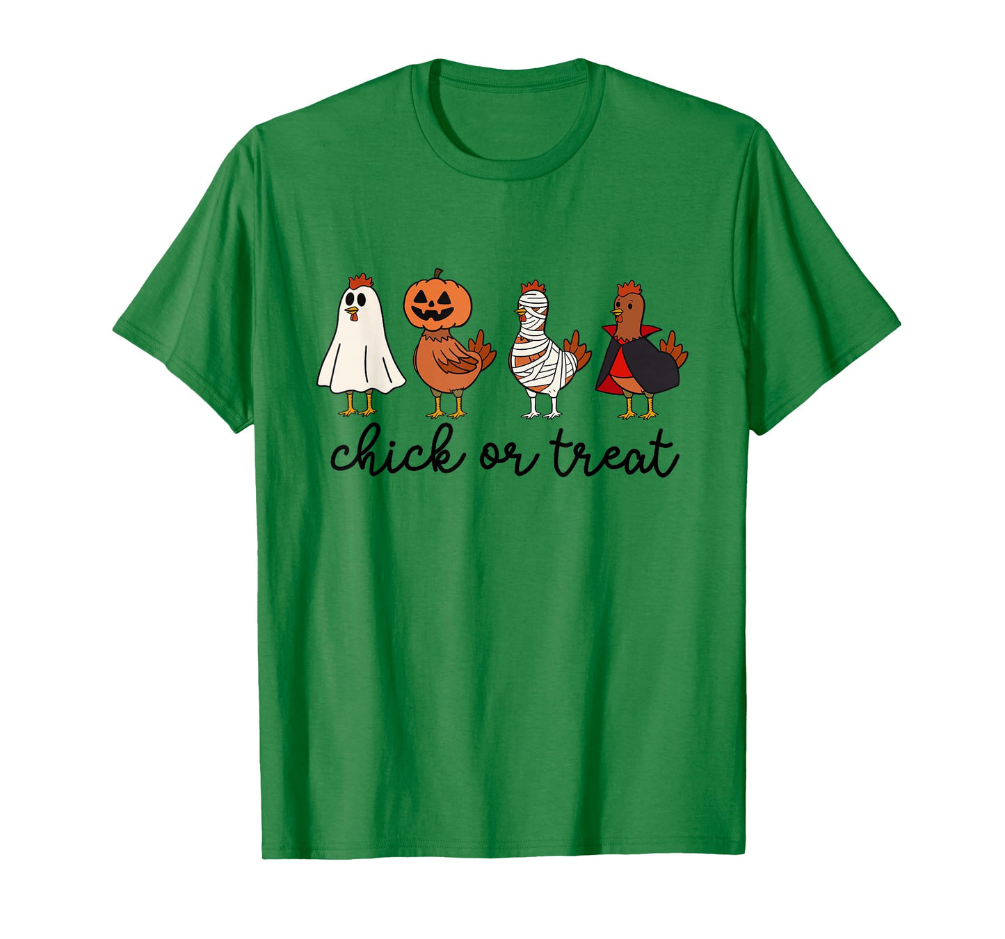 Chick or Treat Halloween Chicken Ghost Spooky Chicken Lover T-Shirt