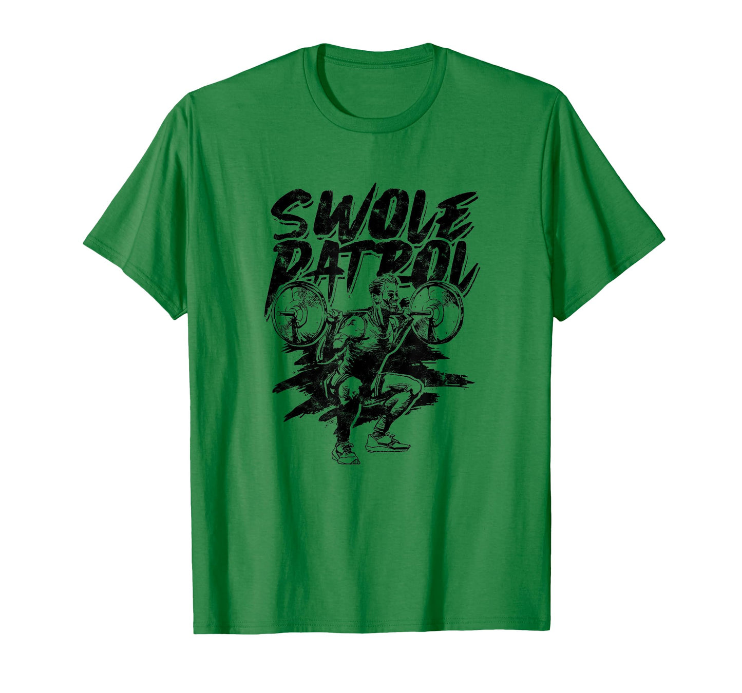 Swole Patrol – Gym bodybuilder training, weight gain T-Shirt