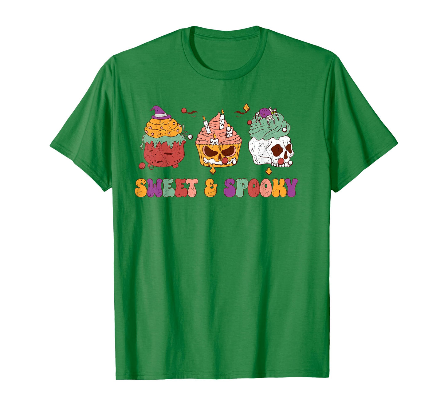 Sweet and Spooky Halloween Cupcakes T-Shirt