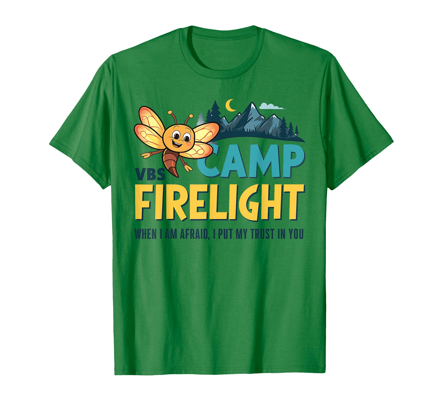 Vacation Bible School Camp Firelight VBS Camp Firework 2024 T-Shirt