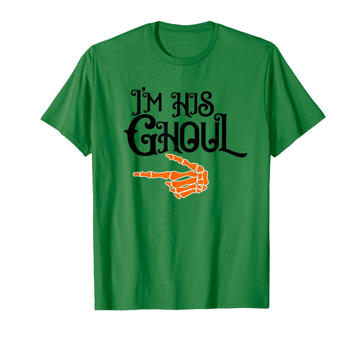 I'm Her Boo Im His Ghoul Spooky Ghost Halloween Couple Women T-Shirt