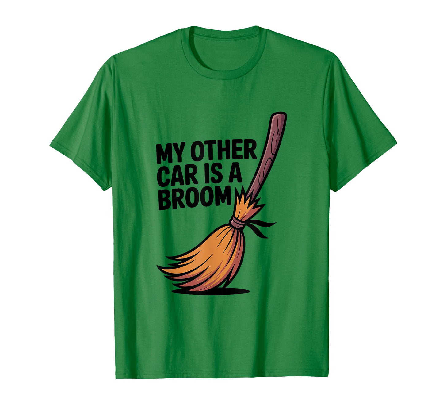 My Other Car is A Broom Funny Halloween T-Shirt