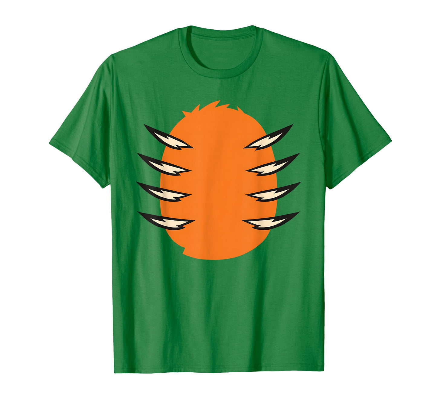 Halloween Costume Funny Orange Tiger DIY Group Matching T-Shirt