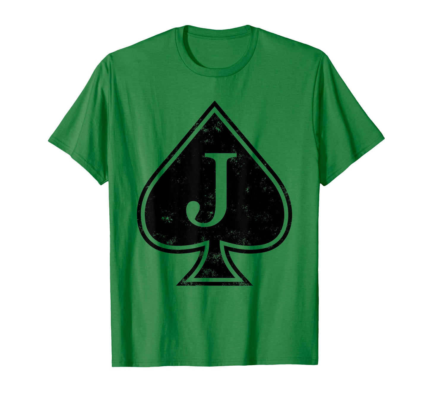 Blackjack Ace Spades Jack Playing Cards Casino Gambling T-Shirt