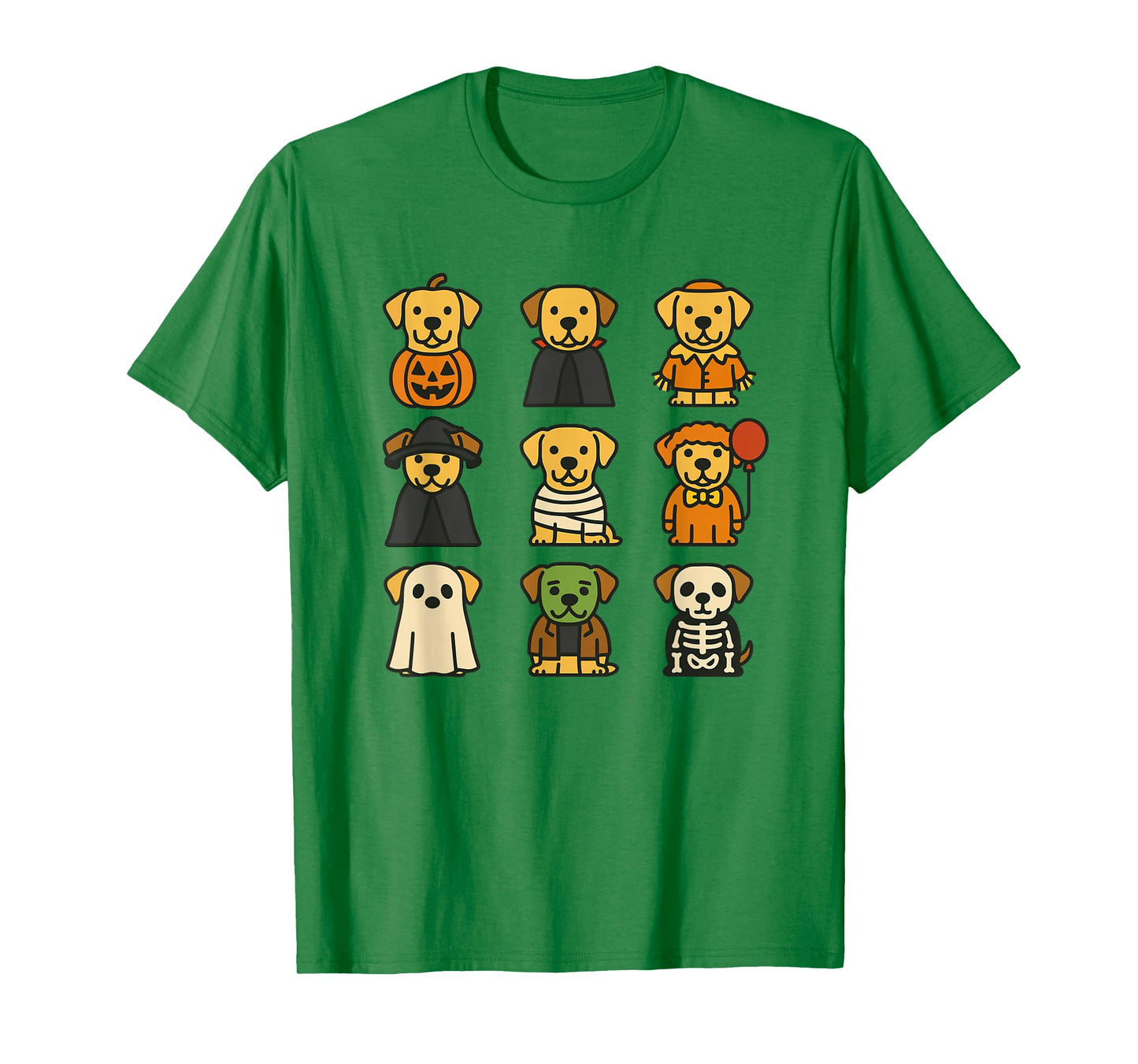 Labrador Retriever Halloween Costume Funny Scary Dog Ghost T-Shirt