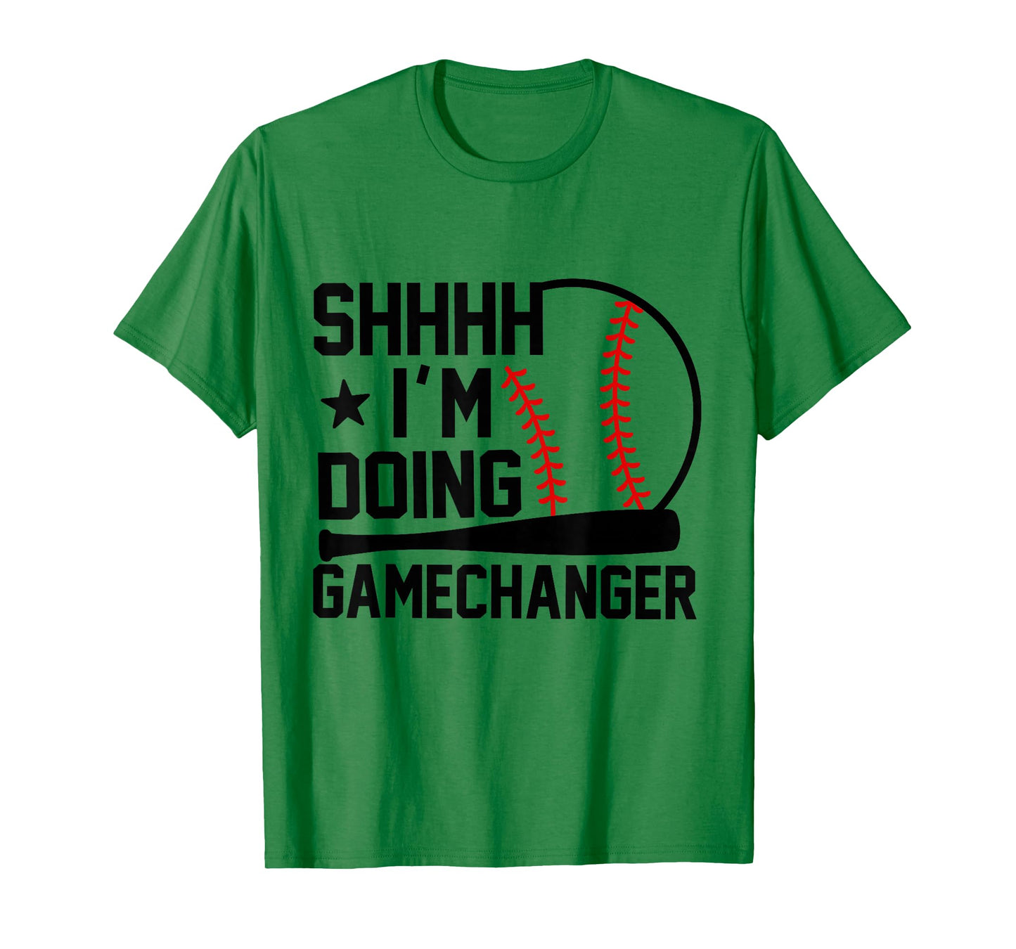 SHHHH I'm Doing Gamechanger Funny Baseball Players T-Shirt