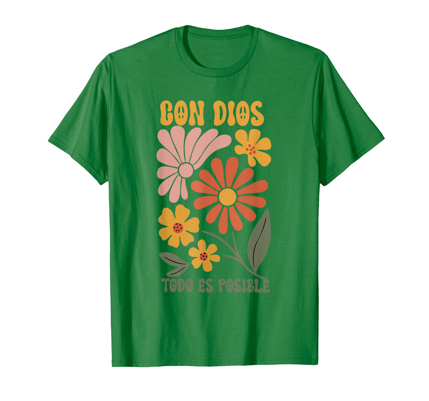 Camiseta cristiana en espanol para Mujer spanish Christian T-Shirt