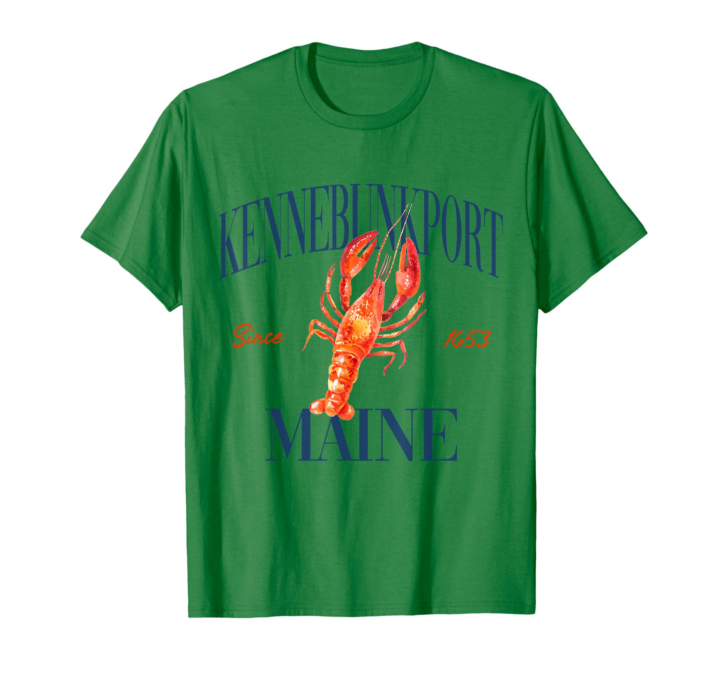 Kennebunkport Maine Est. 1653 - Old Money, Aesthetic T-Shirt