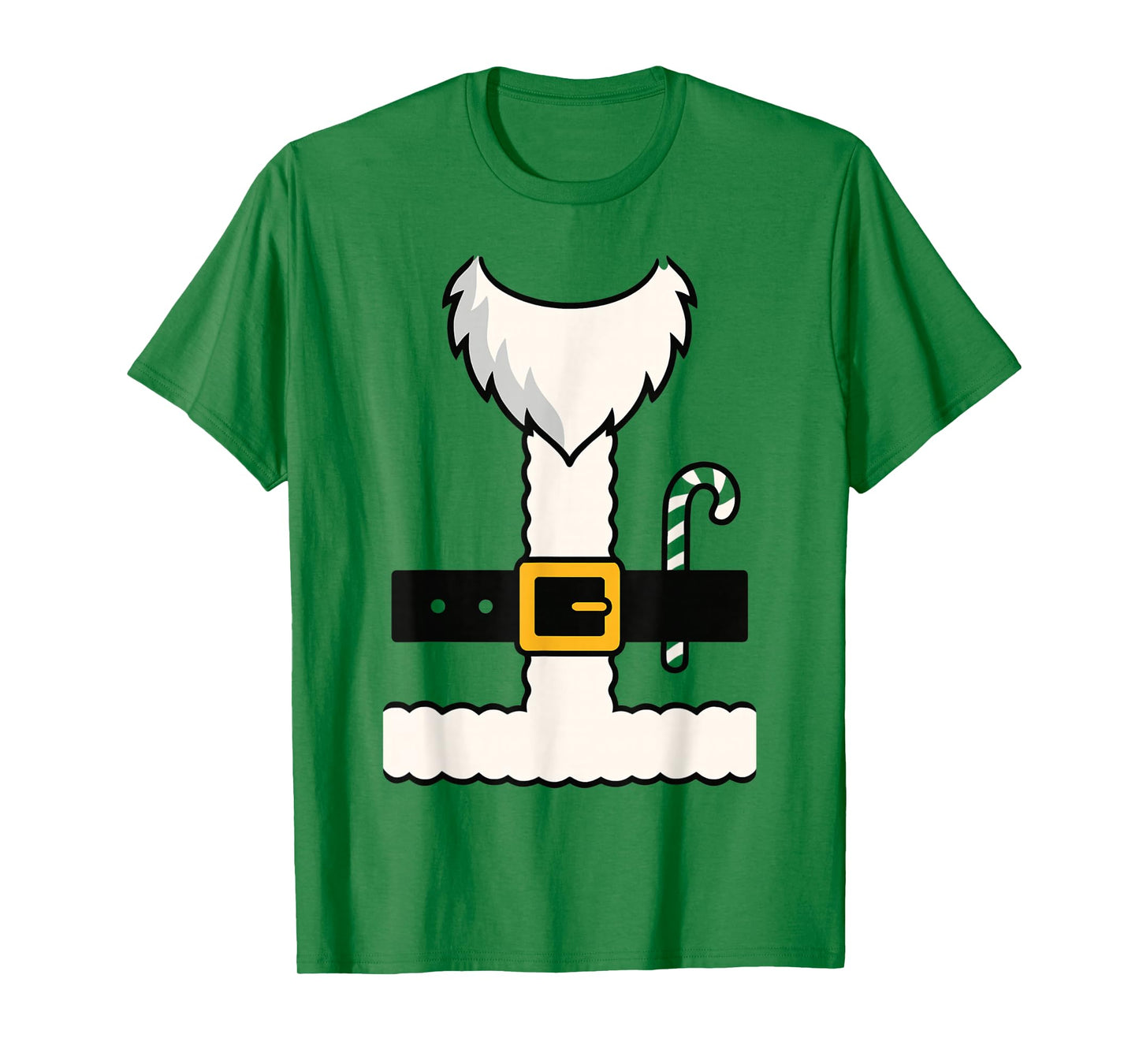 Funny Santa Costume Red Outfit for Holiday Family Fun T-Shirt
