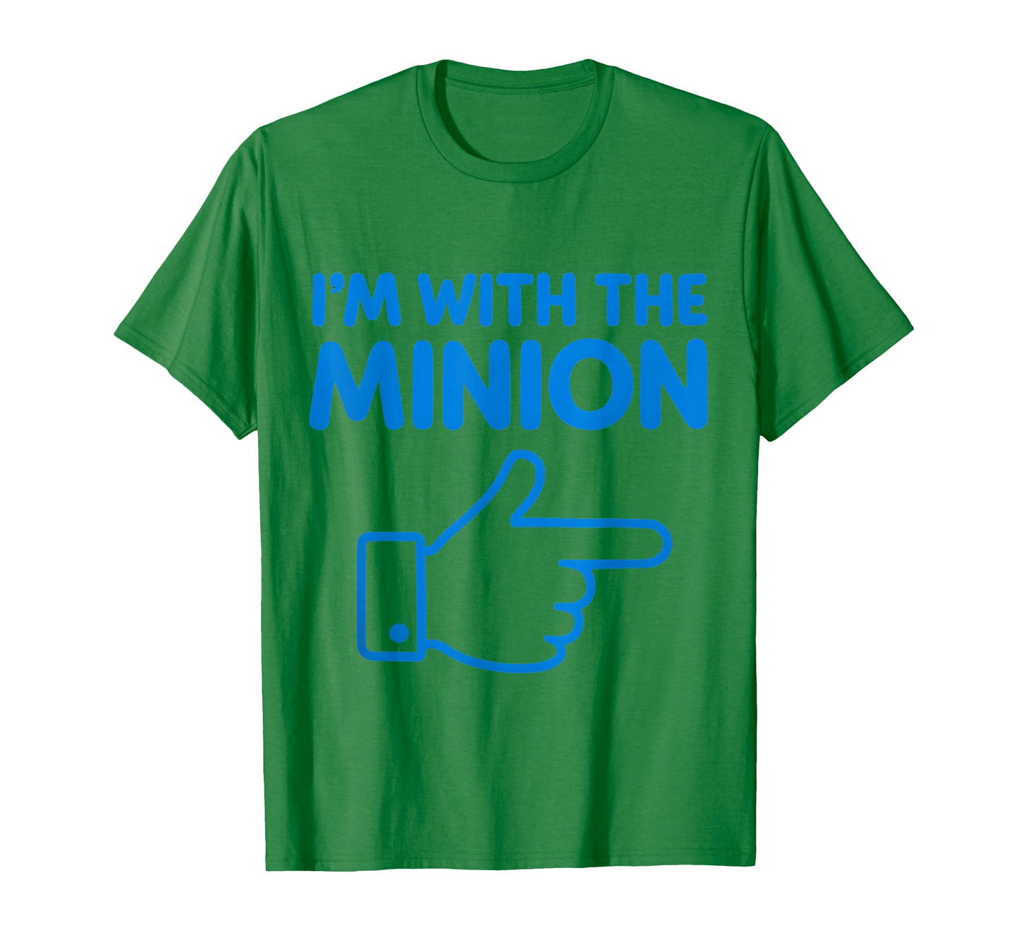 I'm with The Minion Costume Family Lazy Easy Halloween T-Shirt