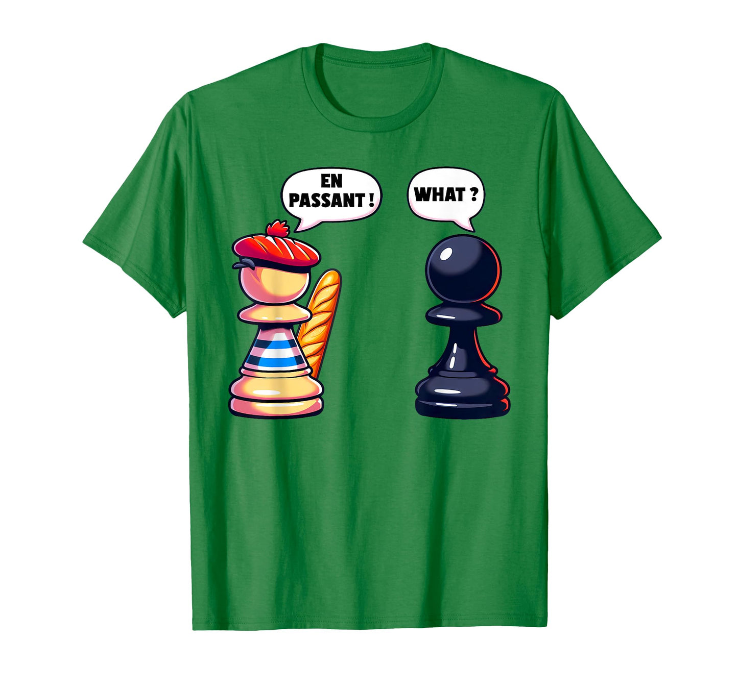 Funny Chess Pawn Move En Passant Capture Humor Checkmate T-Shirt
