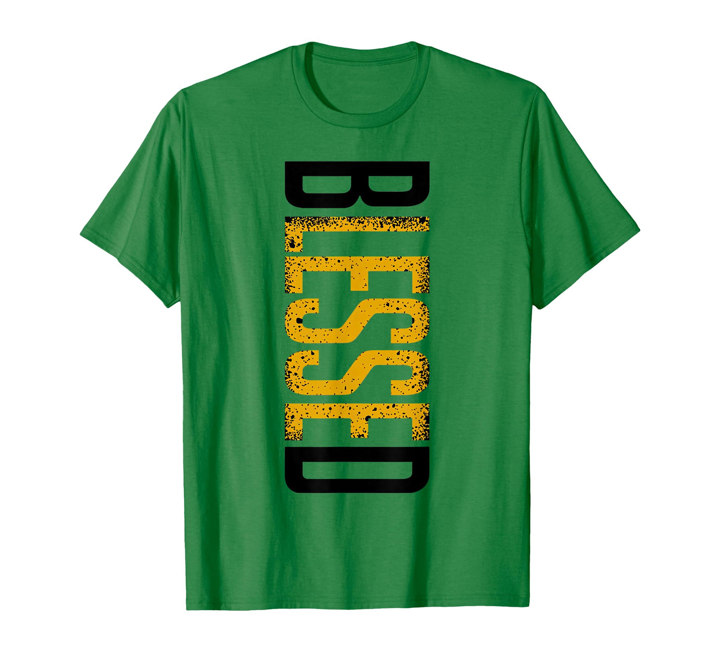 Yellow Ochre Black White Color Match T-Shirt