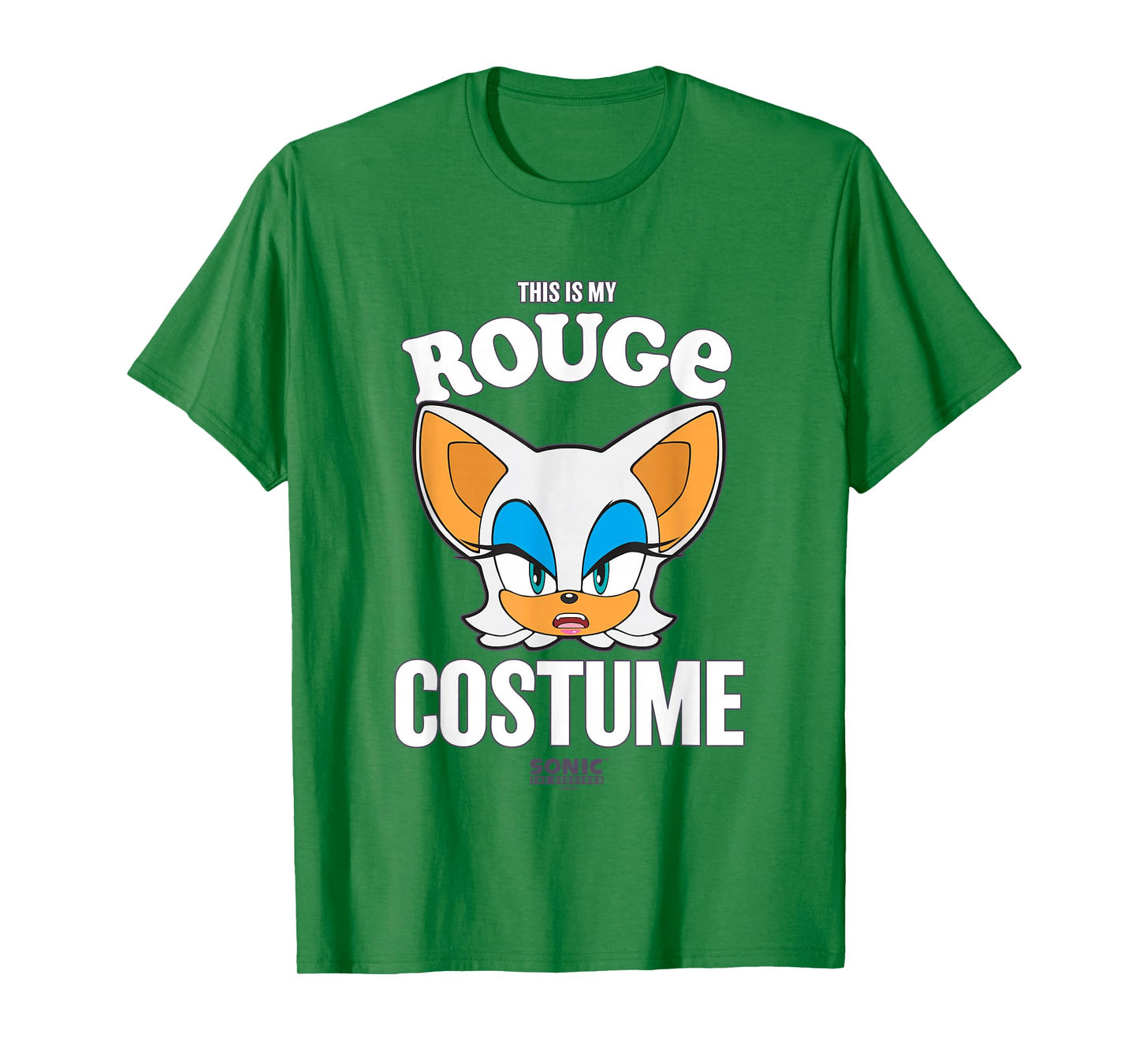 Sonic The Hedgehog Halloween This Is My Rouge Costume T-Shirt