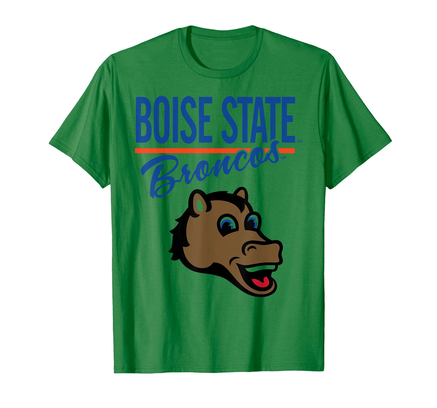 Boise State Broncos Mascot White Officially Licensed T-Shirt