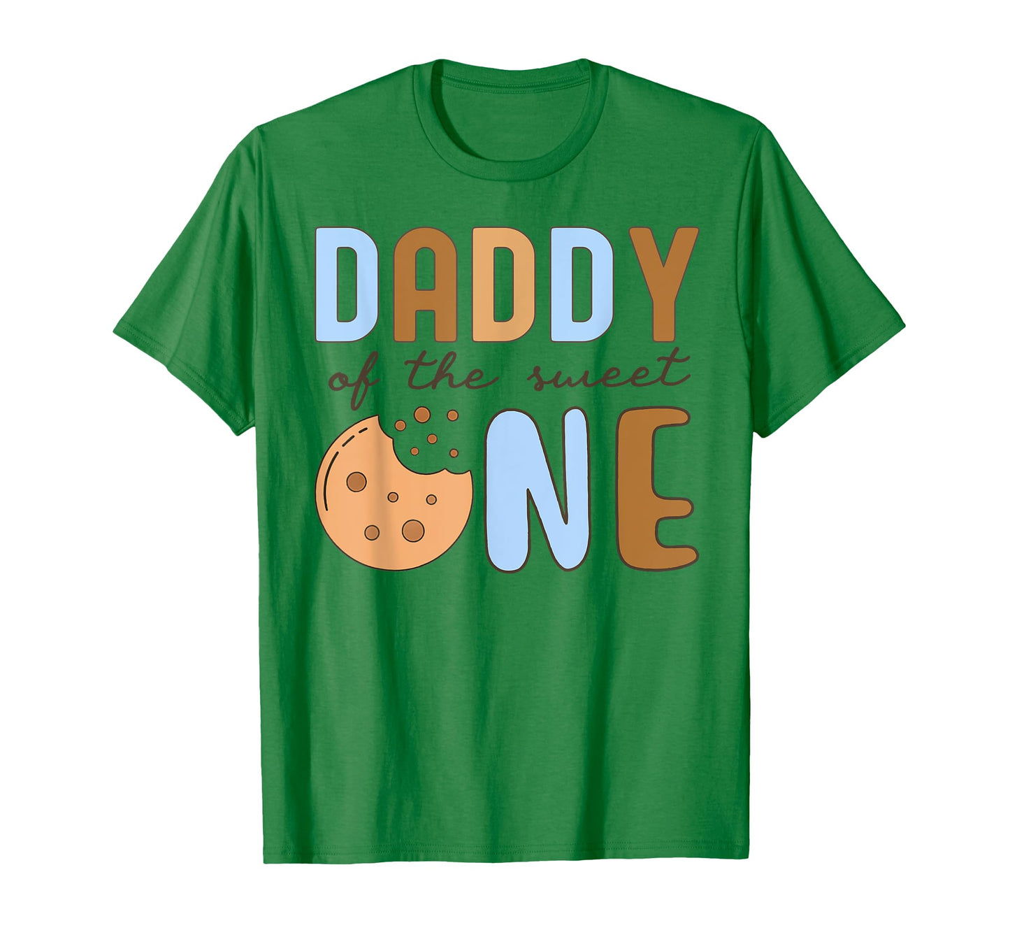 Daddy Of The Sweet One Cookies and Milk 1st Birthday Party T-Shirt