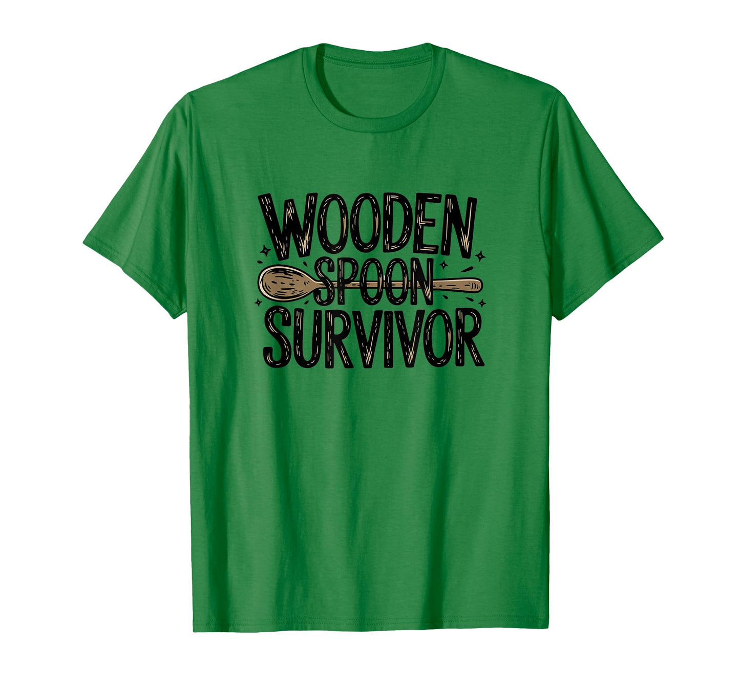 Wooden Spoon Survivor Vintage Inspired T-Shirt