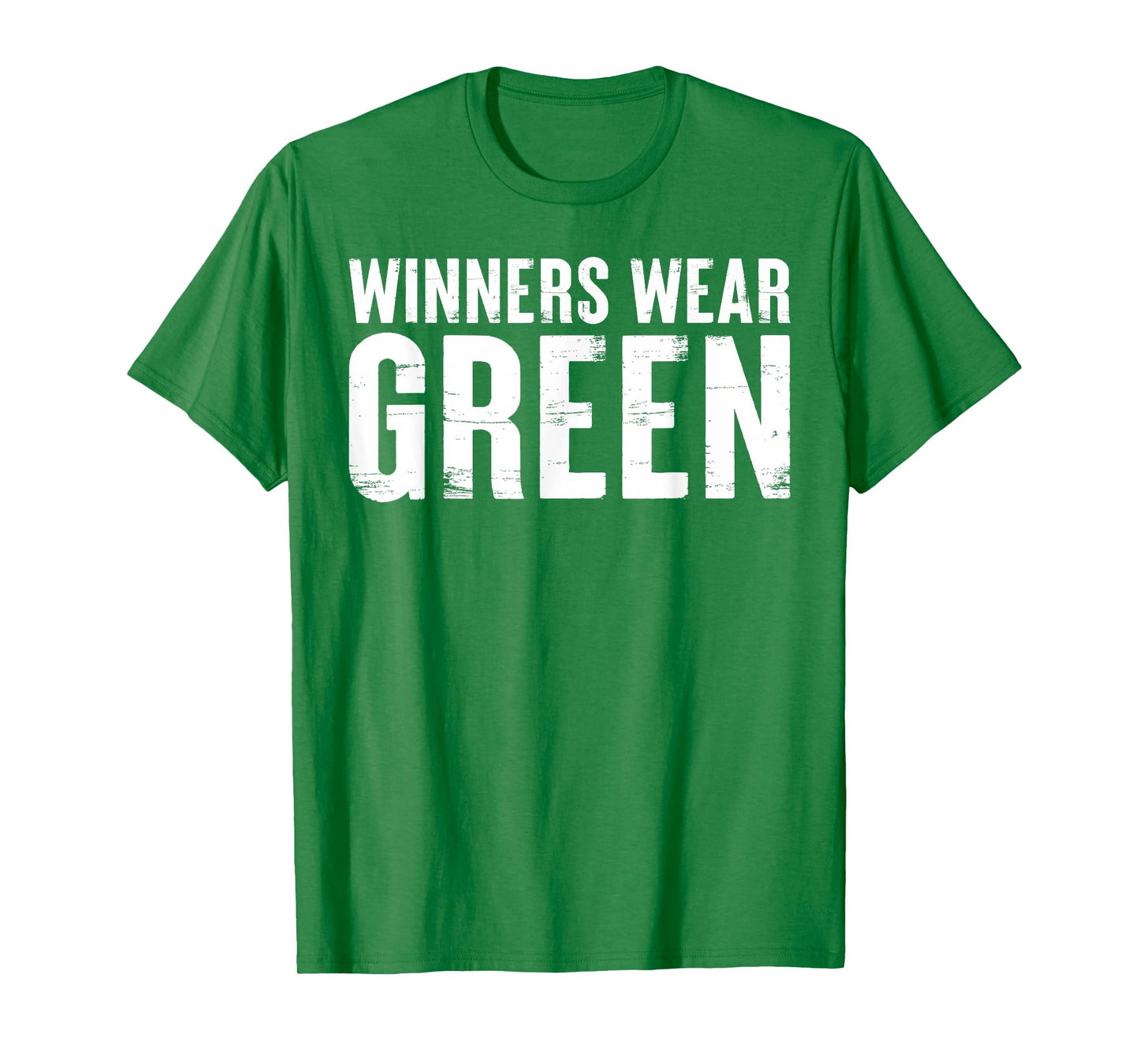 Winners Wear Green Color War Game Wear Team Spirit Camp T-Shirt