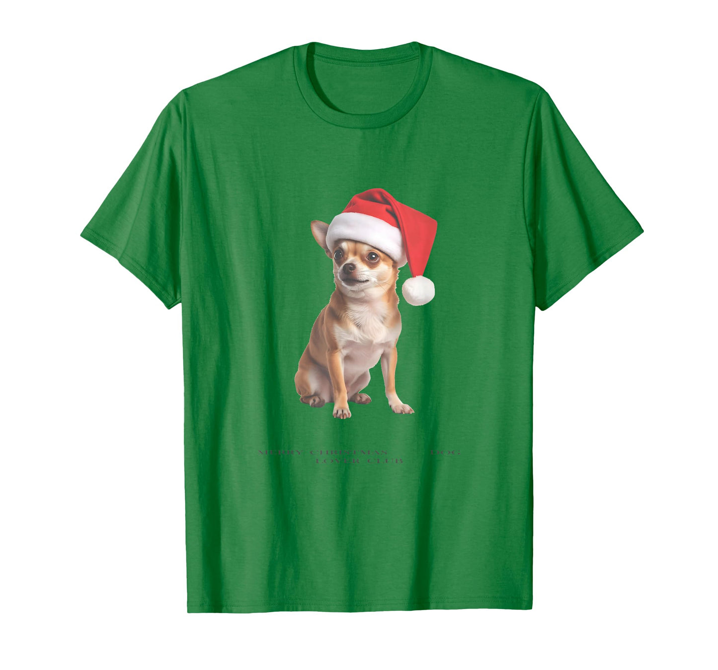Chihuahua Christmas Dog Vintage T-Shirt
