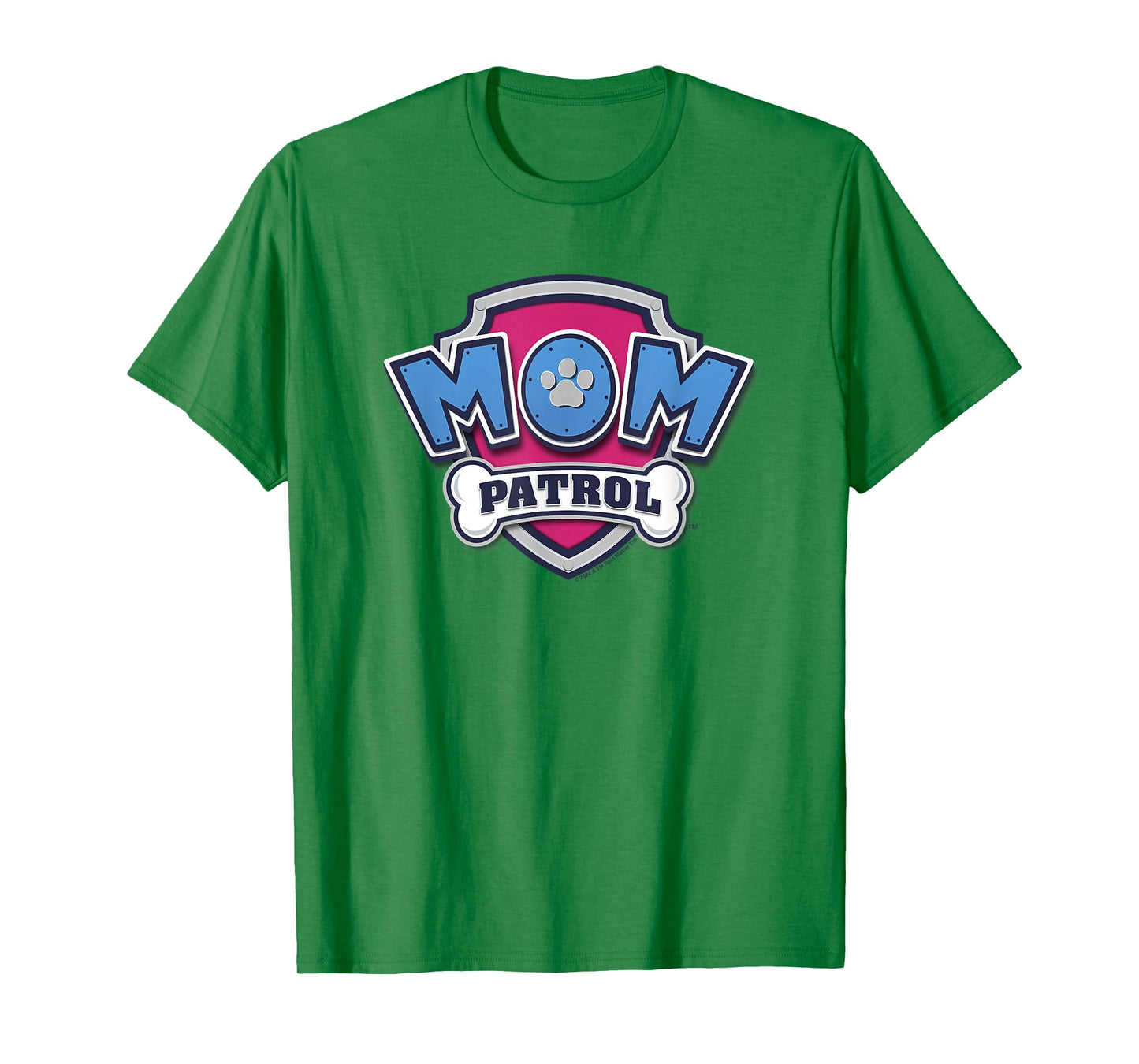 PAW Patrol Mother's Day Mom Patrol Badge T-Shirt