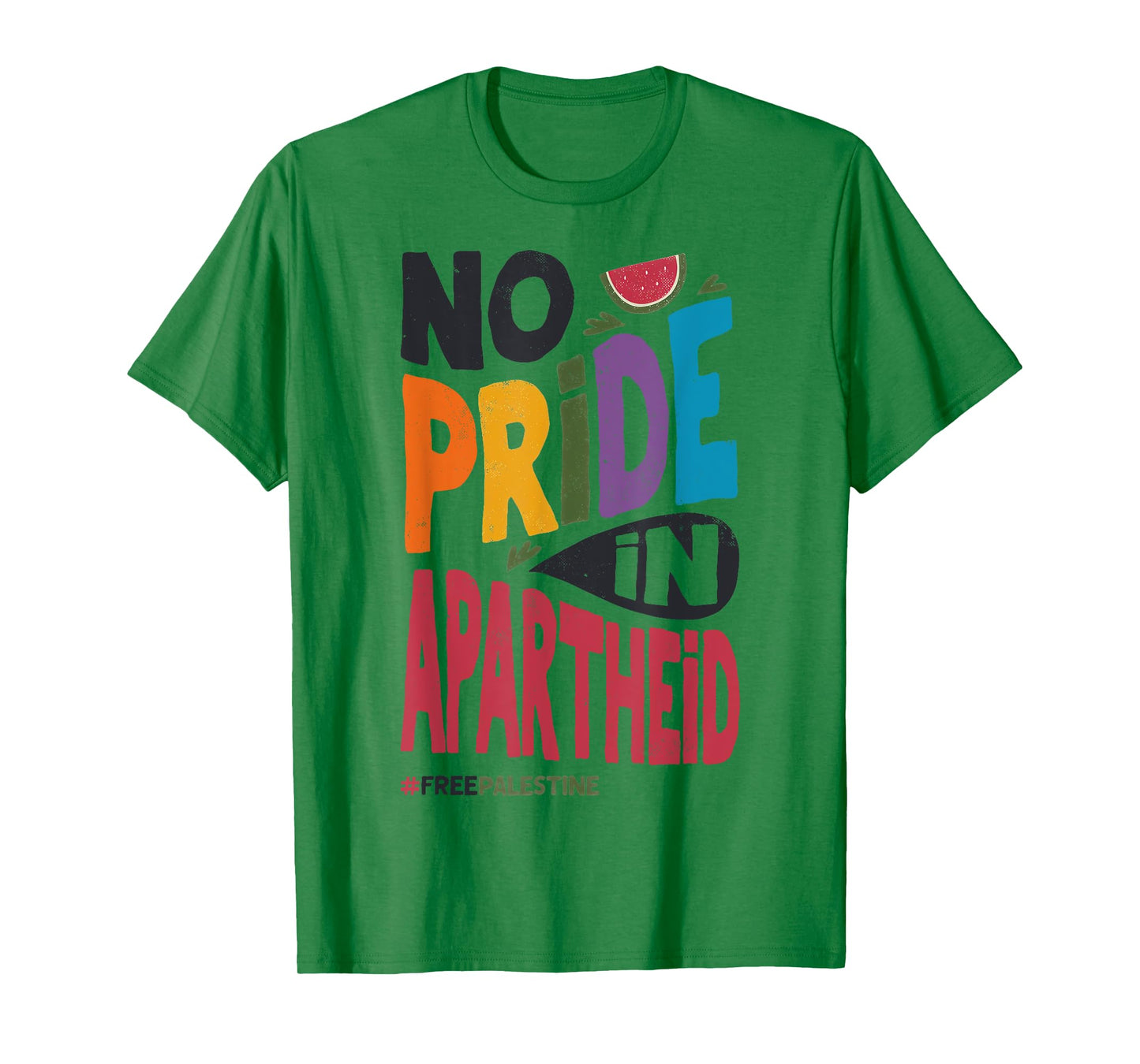 No Pride in Apartheid Poster, Free Palestine, Gay Pride T-Shirt
