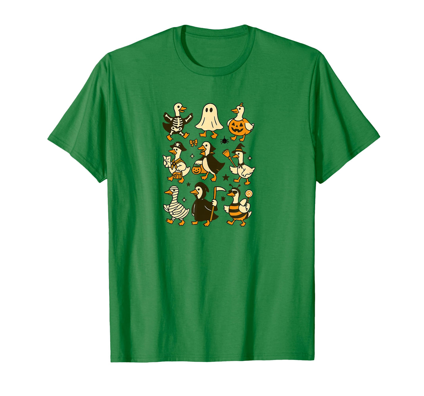 Halloween Goose Costumes Funny Spooky Cute Graphic T-Shirt