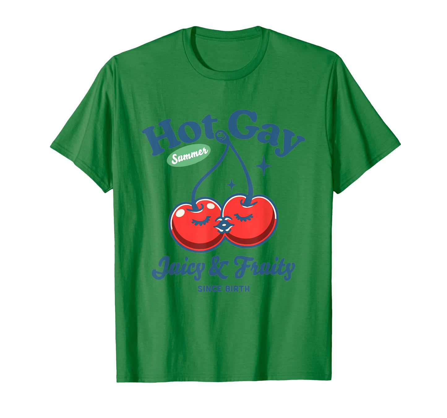 Vintage Hot Gay Summer Juicy and Fruity Gay Pride LGBTQ T-Shirt