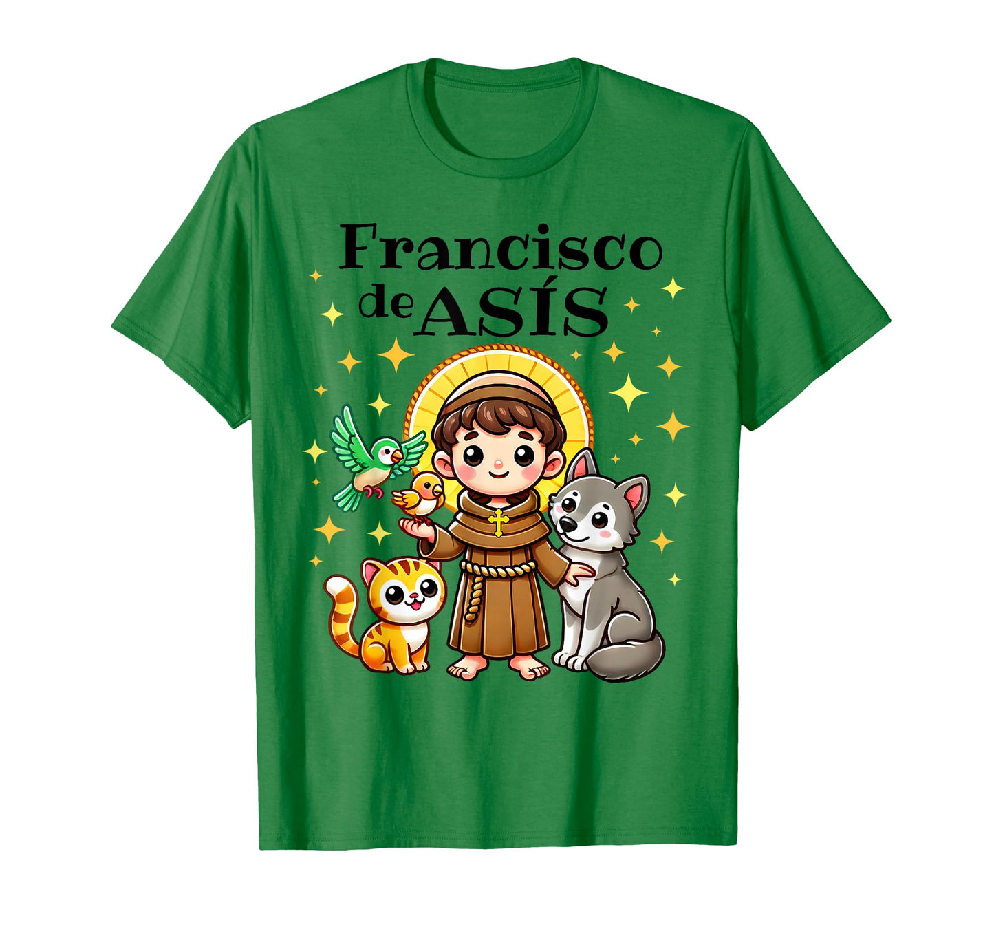 San Francisco de Asís Santo de los Animales Católico niños T-Shirt