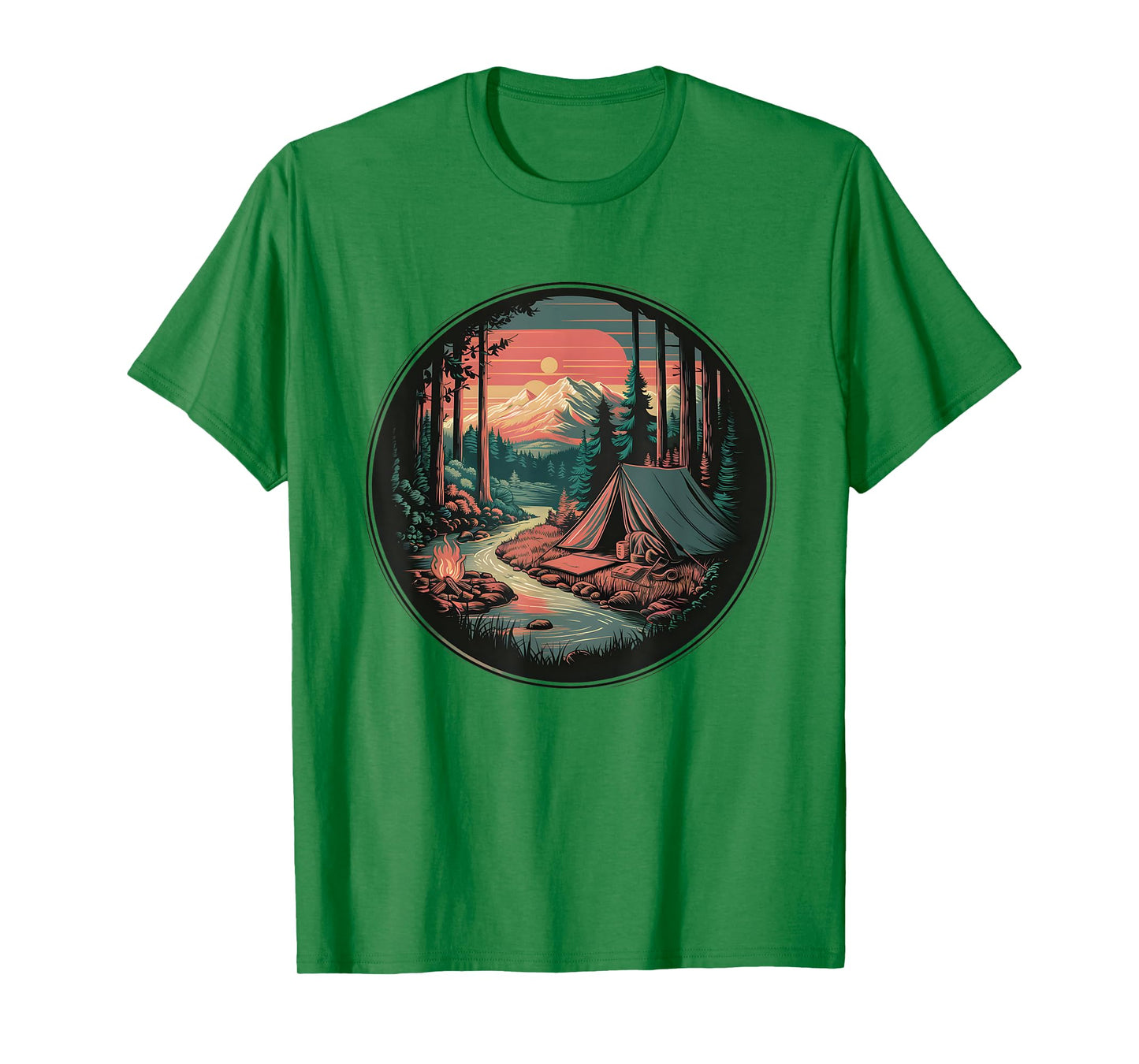 Trees Wildlife Nature Vintage Forest T-Shirt