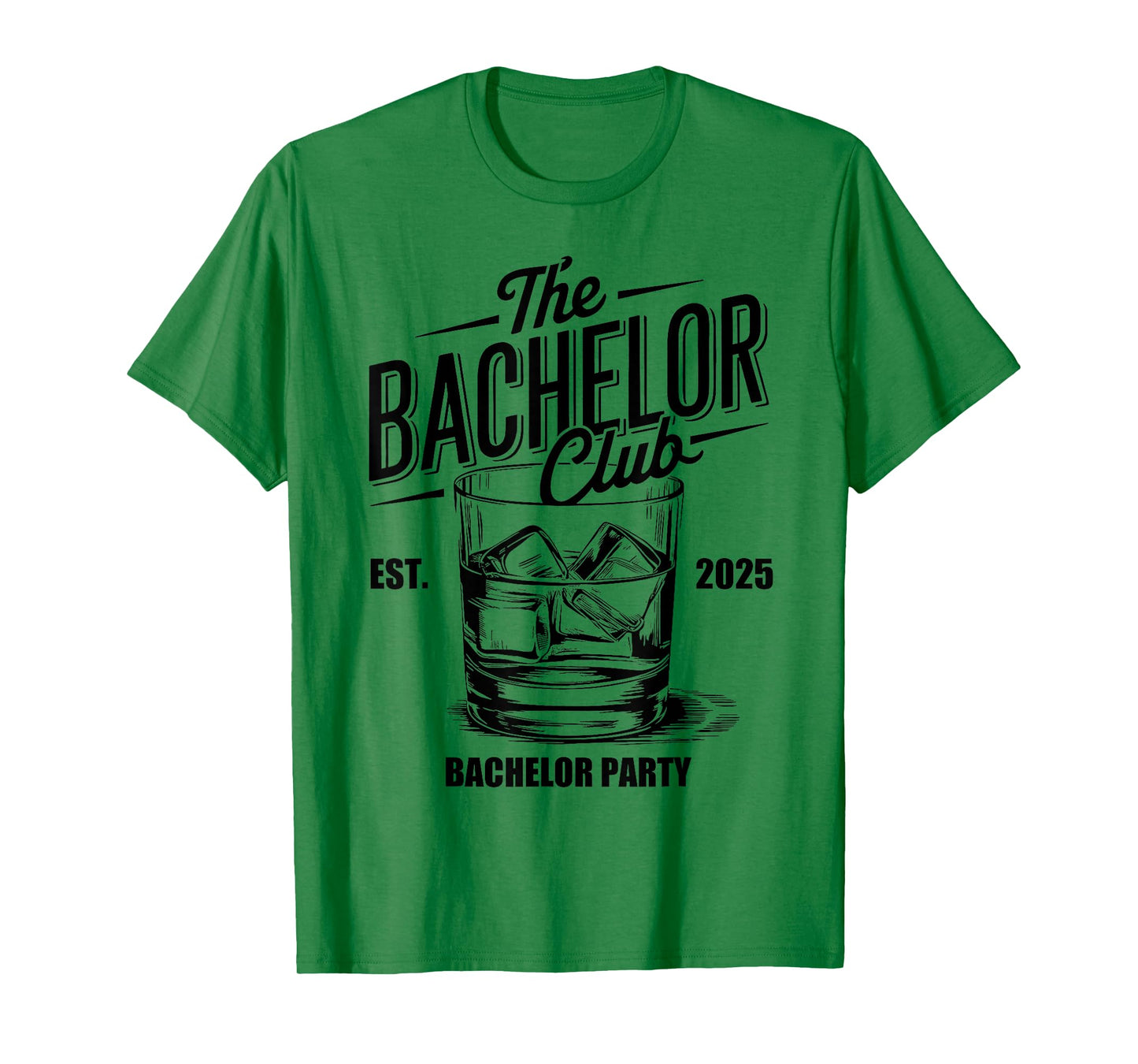 Vintage Bachelor 2025 Bachelor Party Engagement Men Costume T-Shirt
