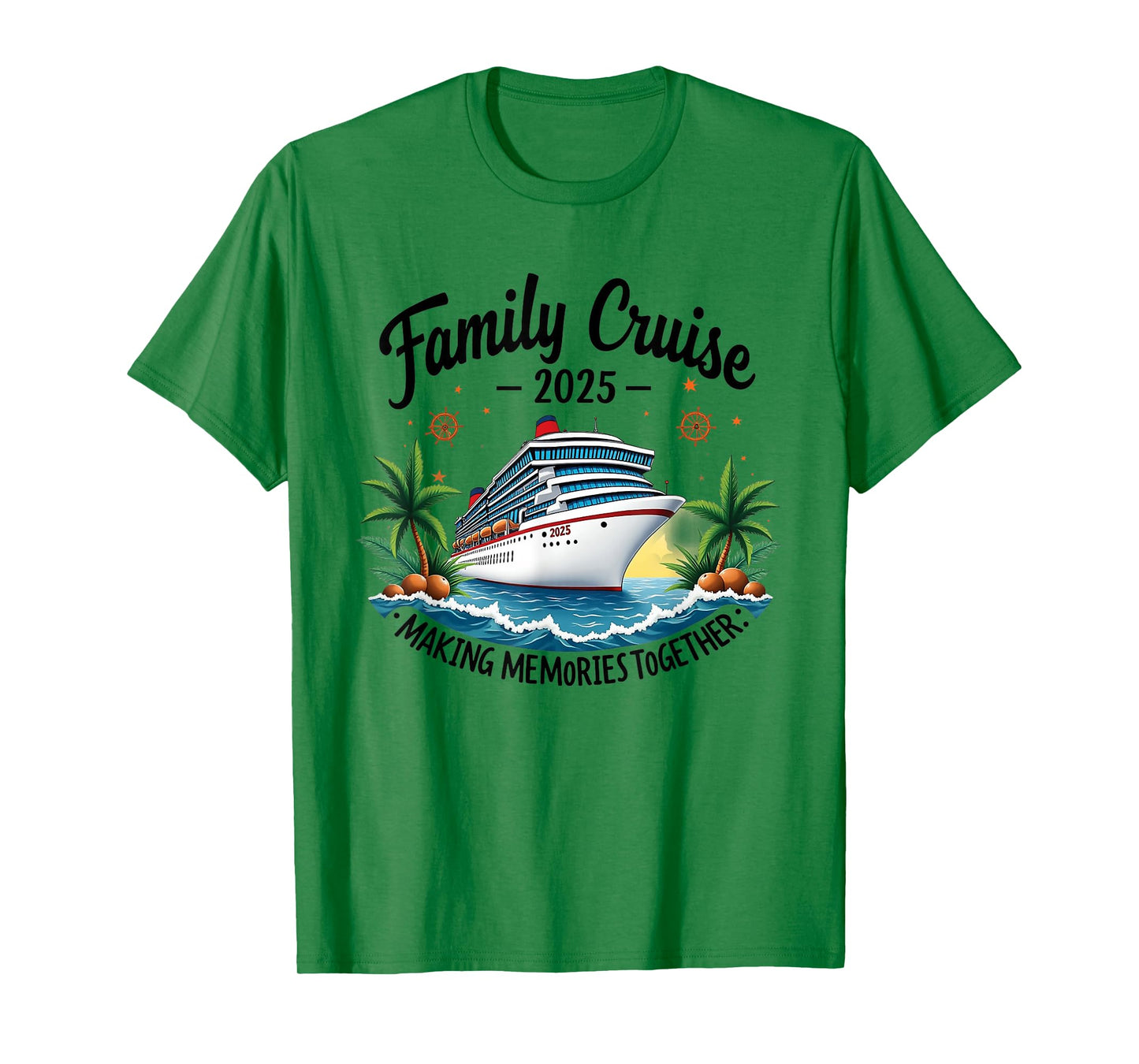Family Cruise 2025 Vacation Trip Family Matching Cruise Ship T-Shirt