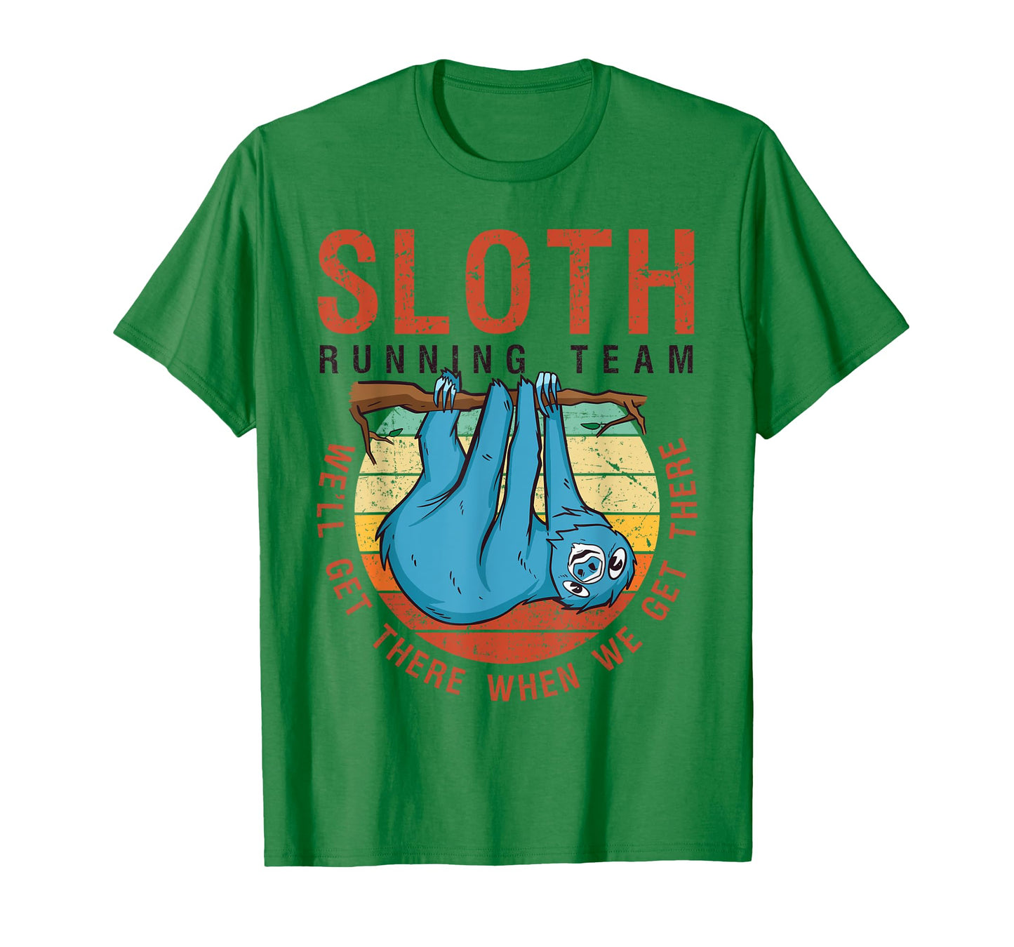 Sloth Running Team Funny Marathon Runner Sloth-Lover Gift T-Shirt