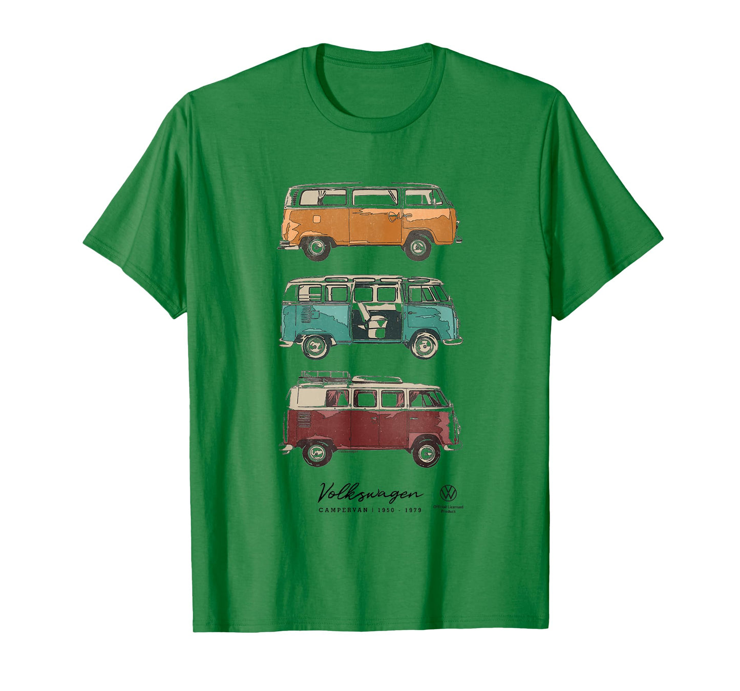 Transporter Type 2 Campervan 1950-1979 T-Shirt